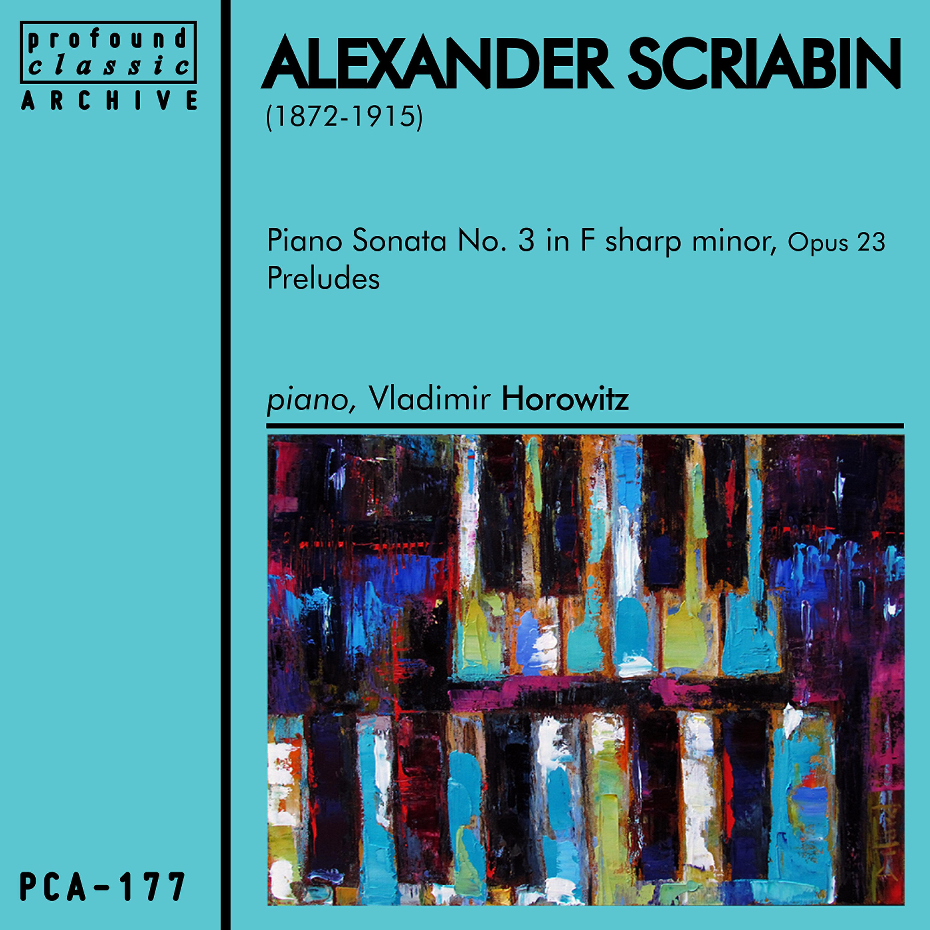 Vladimir Horowitz - Prelude for Piano in A Minor, Op. 512