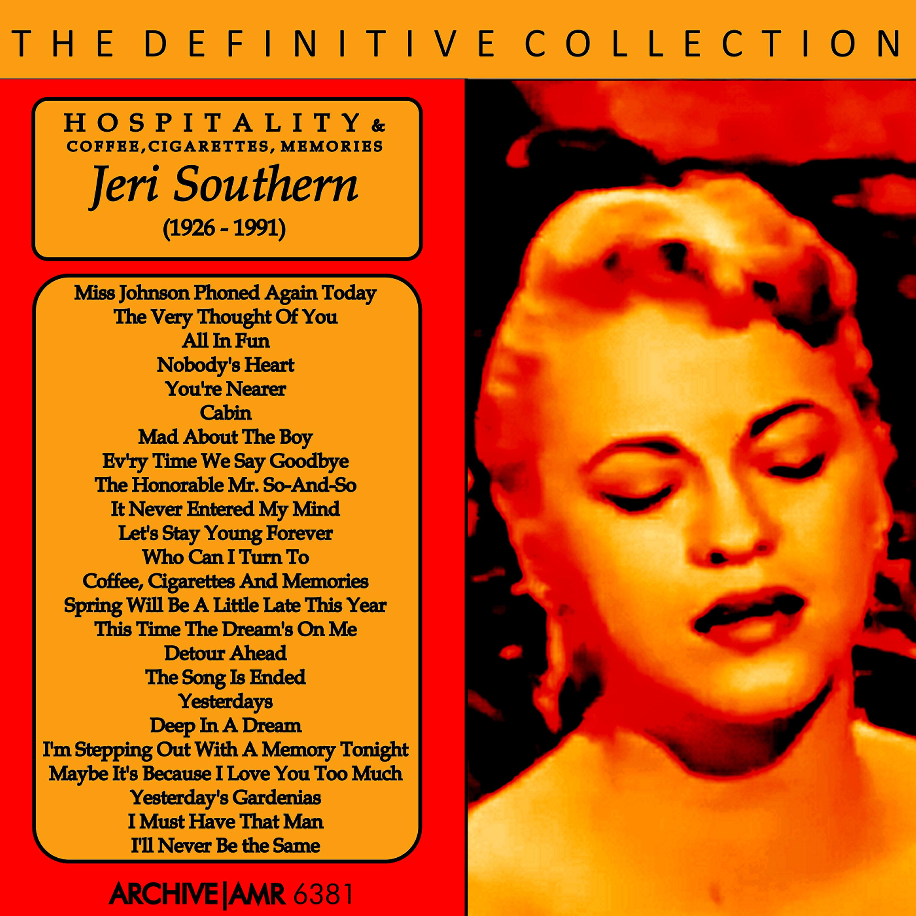 Jeri Southern - Maybe It's Because I Love You Too Much
