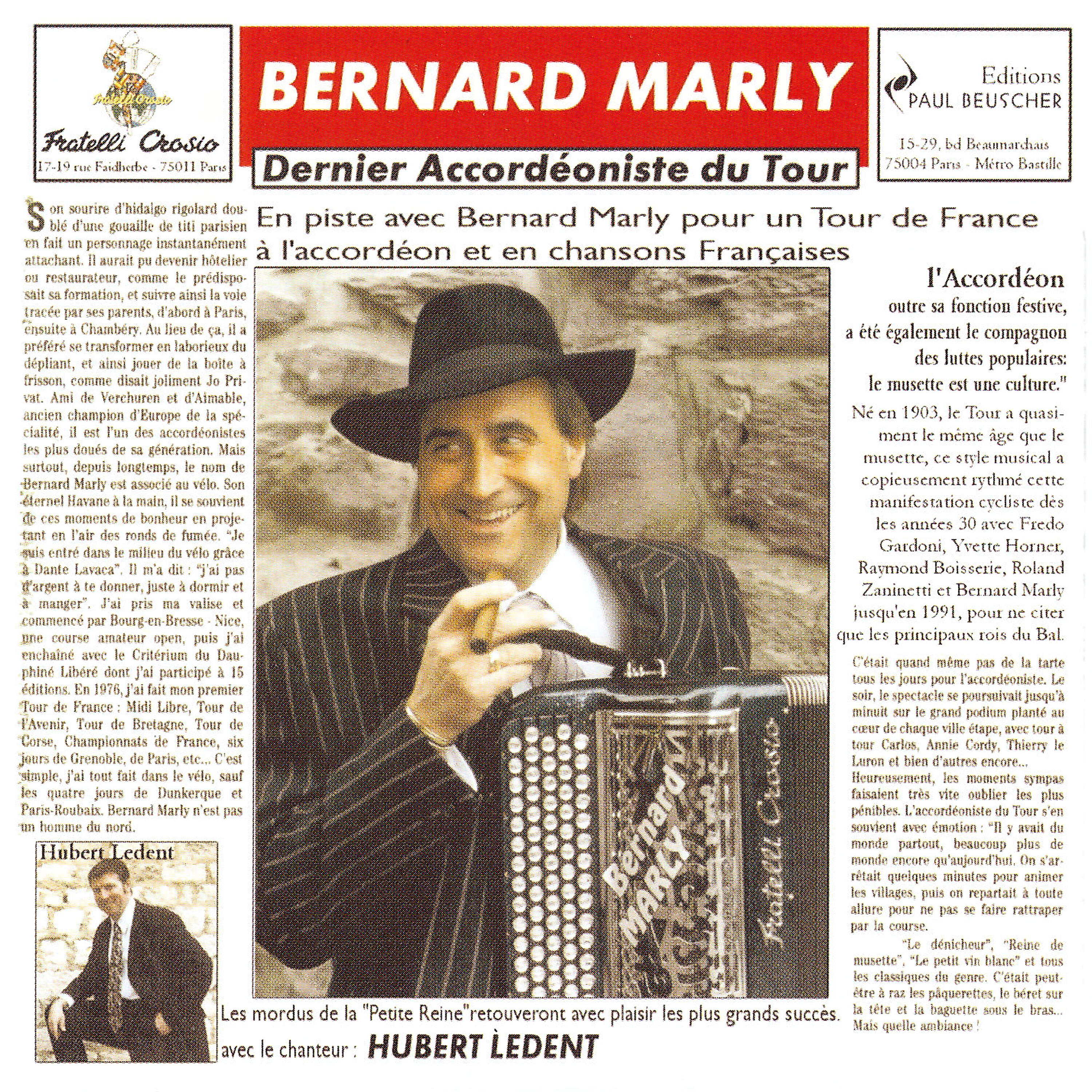 Bernard Marly - Cane cane Canebière