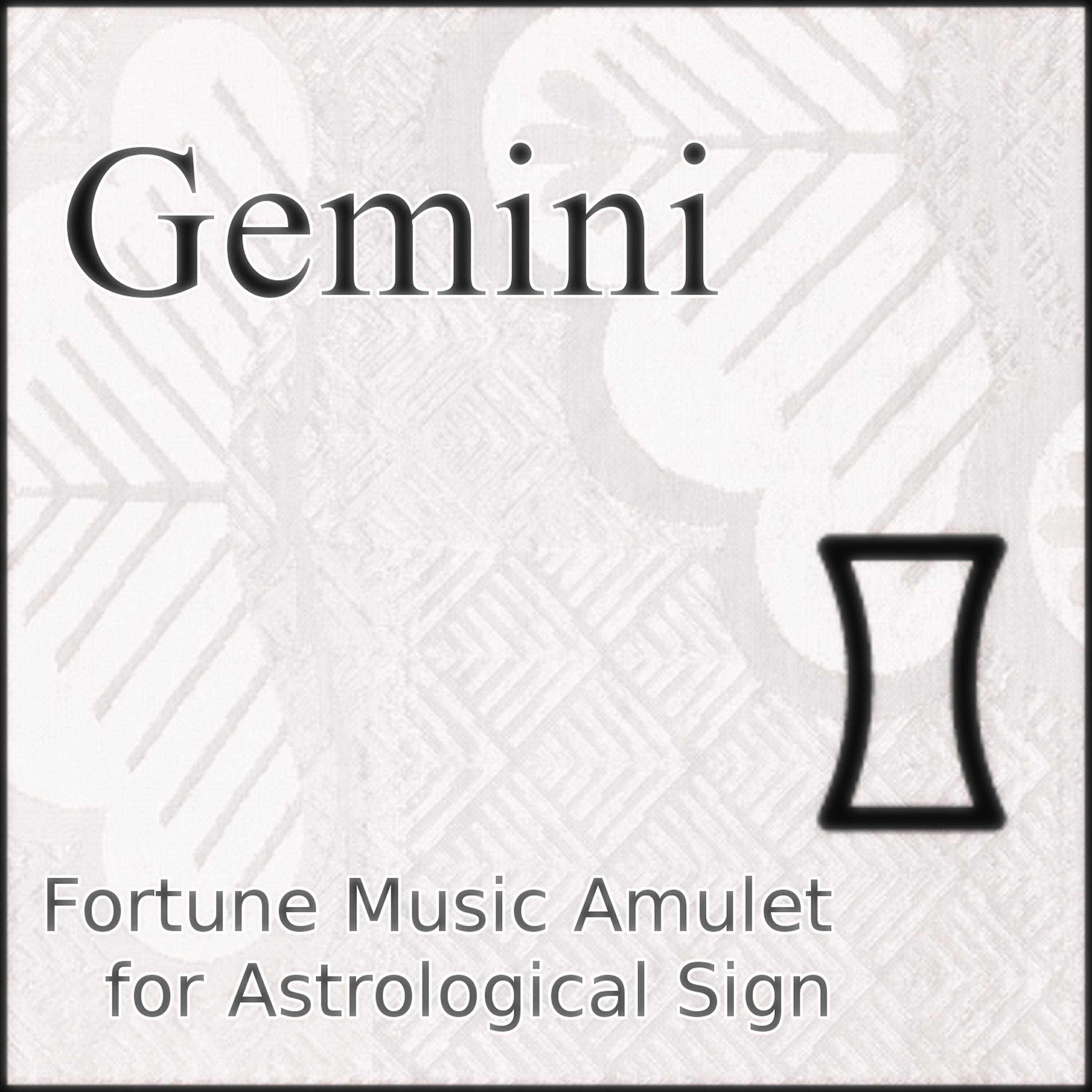 Power Music Laboratory for Healing - Gemini Interpersonal Fortune Music Amulet for Astrological Sign