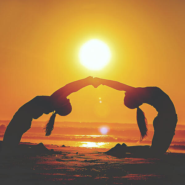 Namaste Mudra - Look Forward