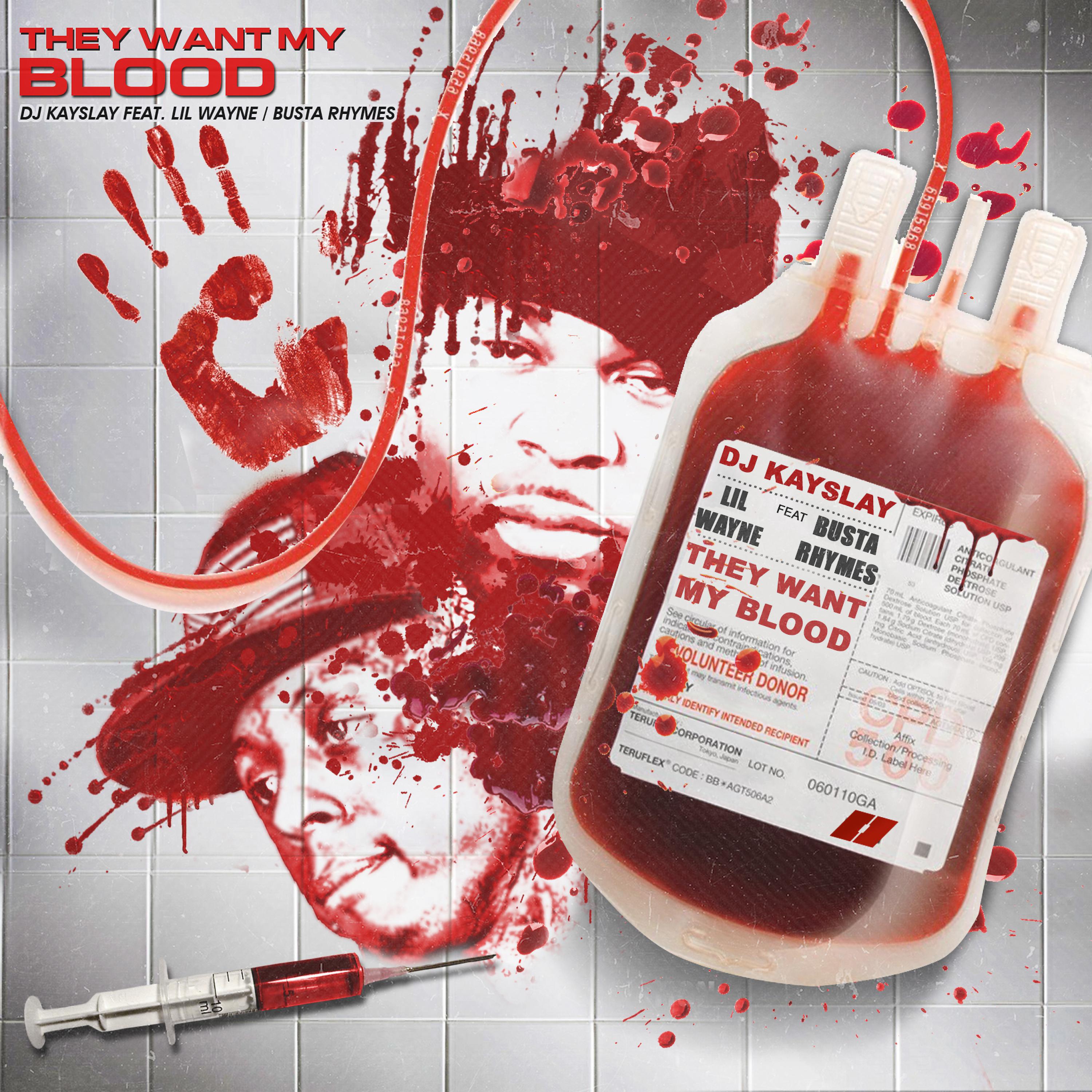 Постер альбома They Want My Blood (feat. Lil Wayne & Busta Rhymes)