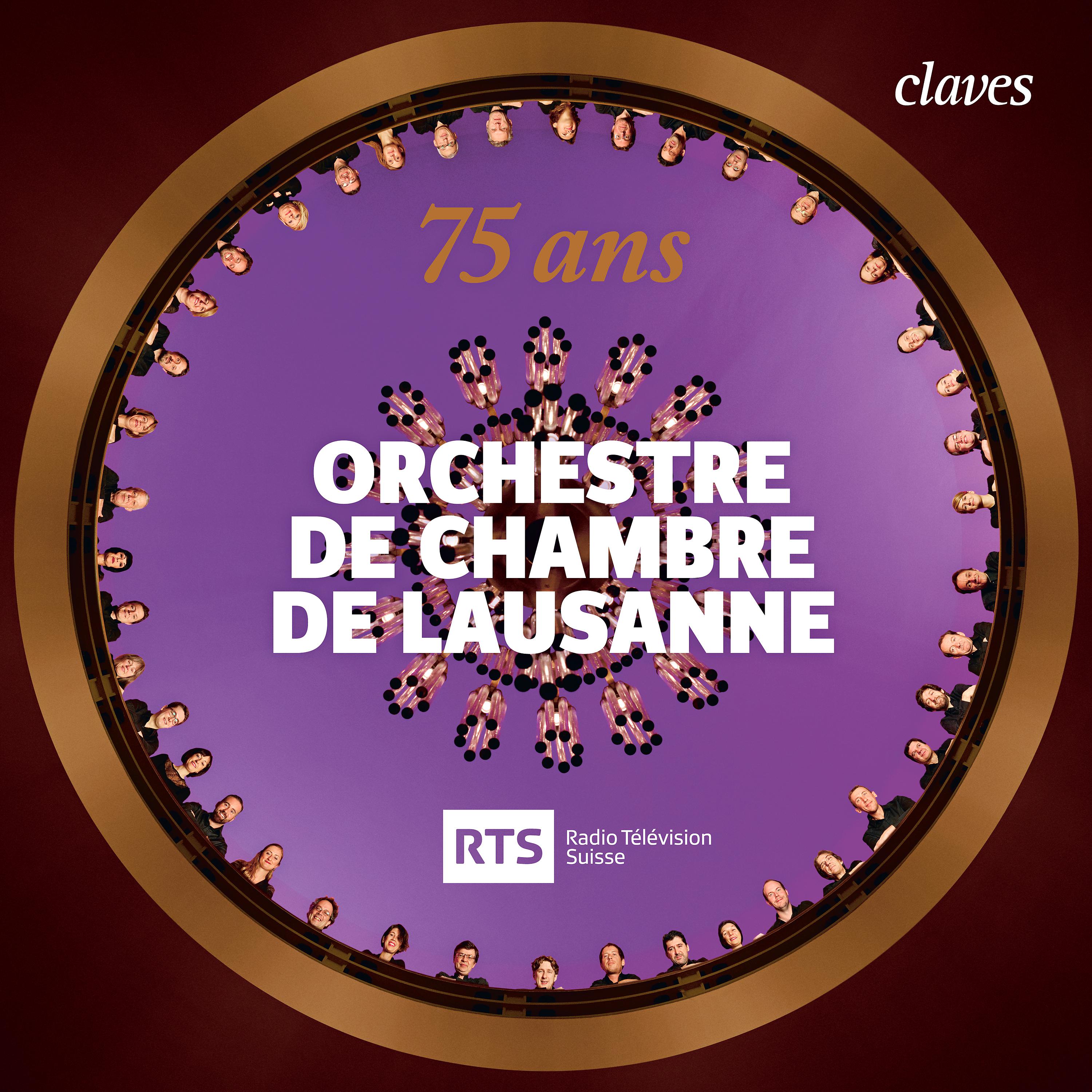 Постер альбома Orchestre de Chambre de Lausanne - 75 ans