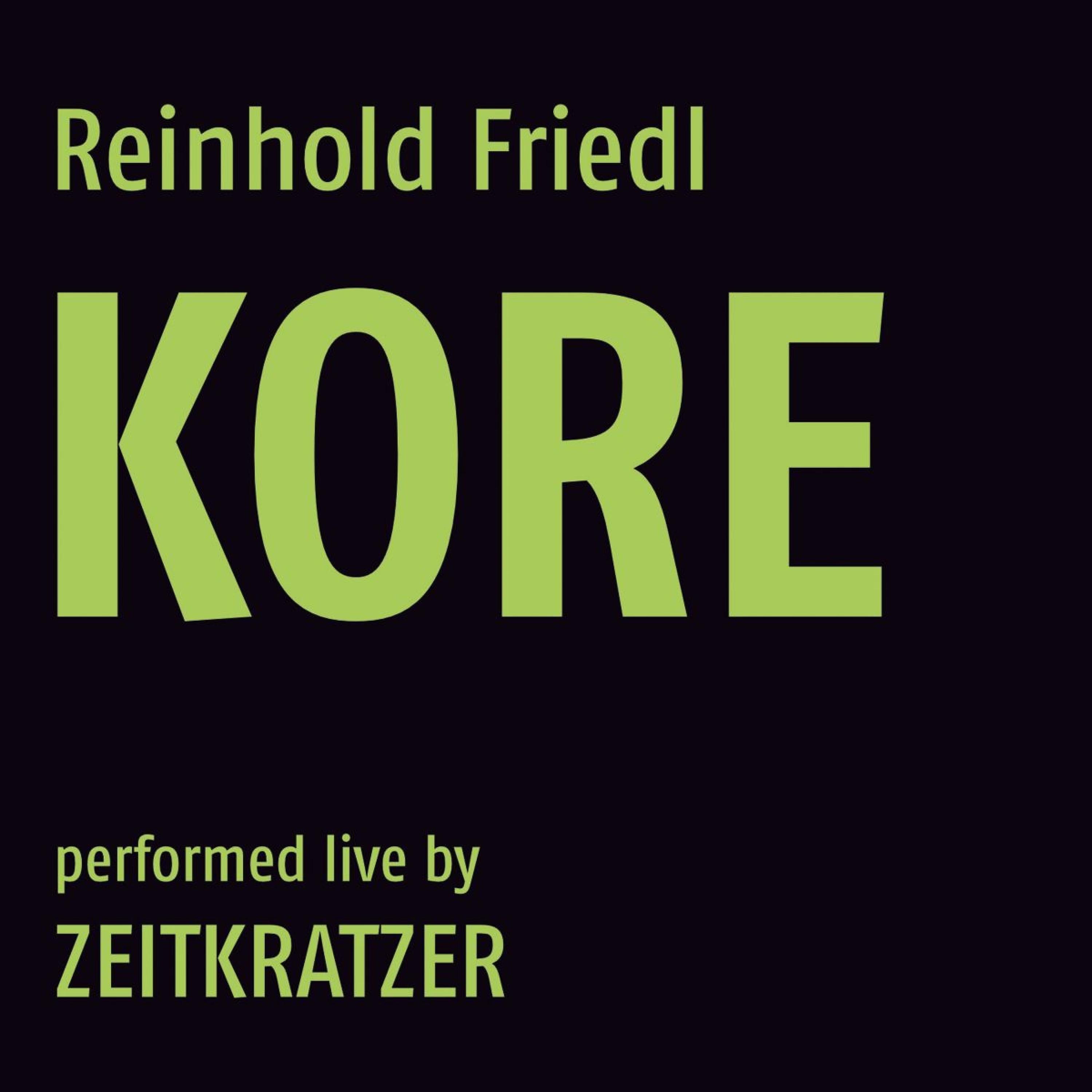 Постер альбома Friedl: Kore