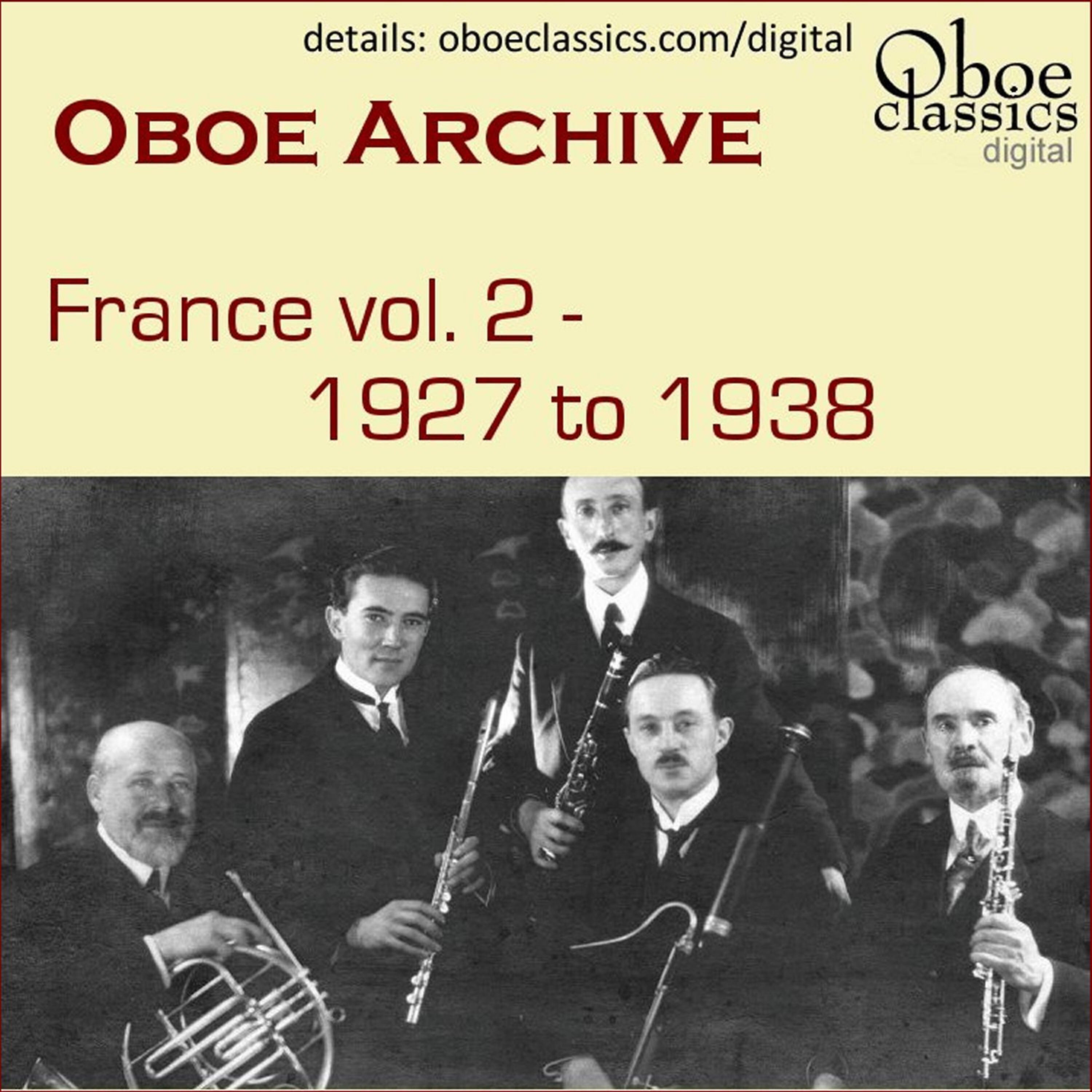 Gaston Crunelle - Quintet in D Major, Op. 11/6 (Recorded 1937): II. Andantino