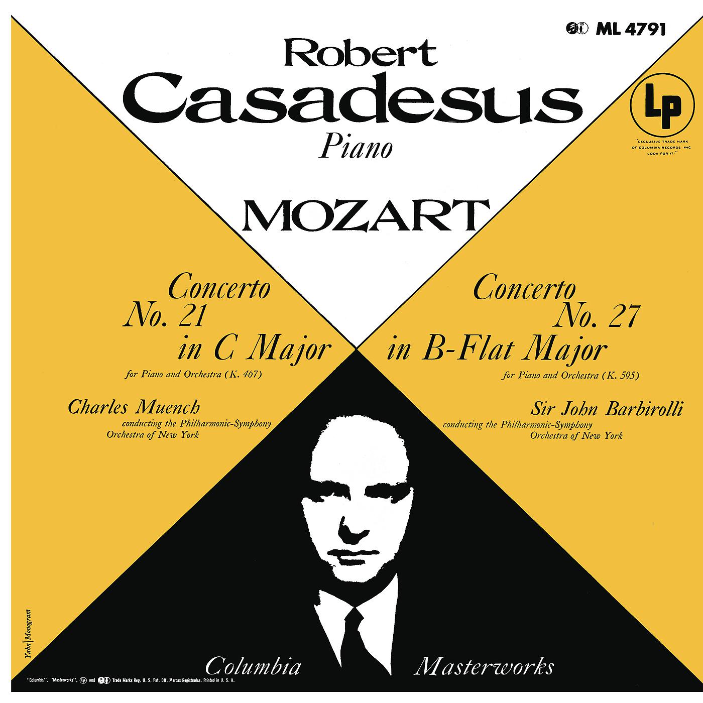 Robert Casadesus - Piano Concerto No. 27 in B-Flat Major, K. 595: II. Larghetto