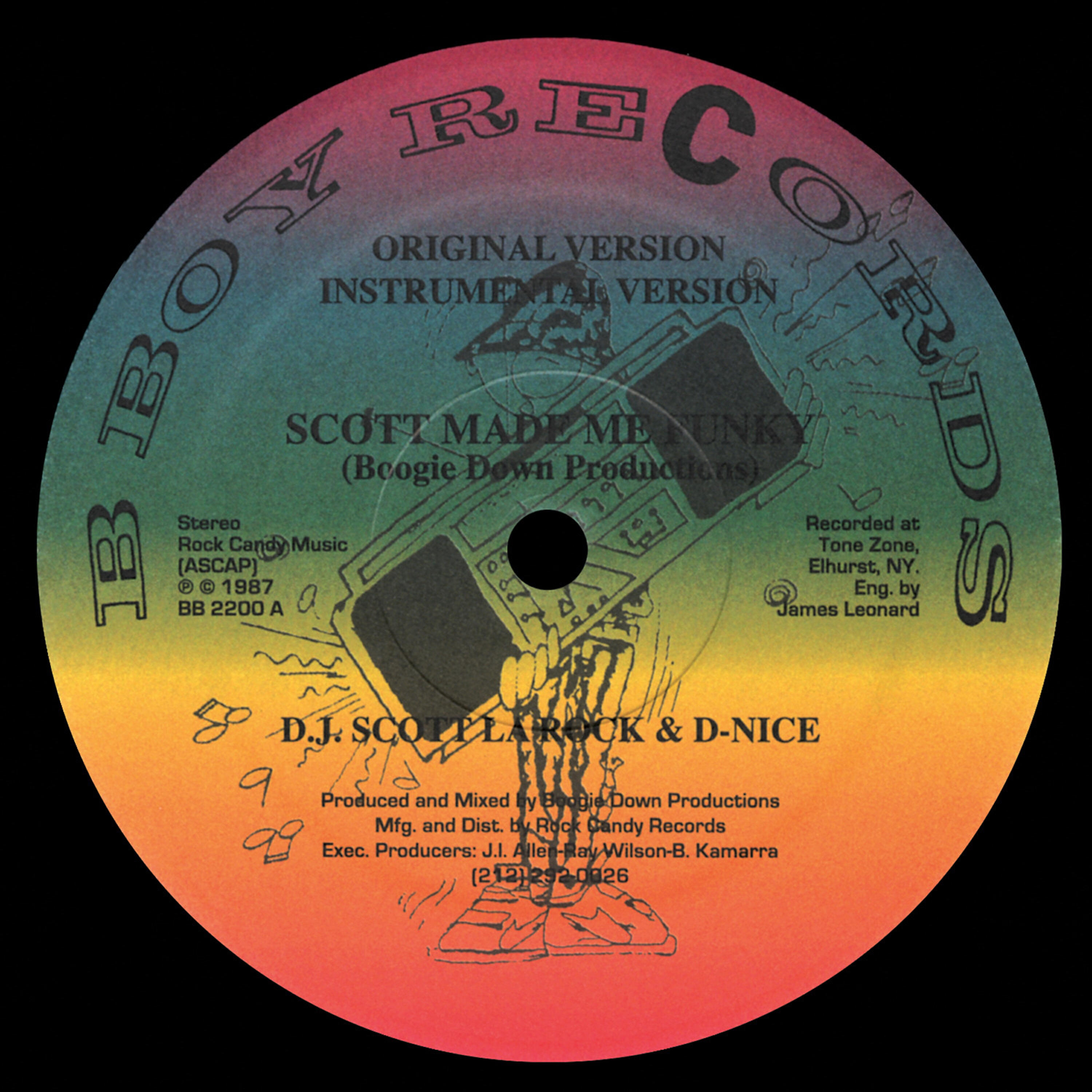 DJ Scott La Rock - D-Nice Rocks the House