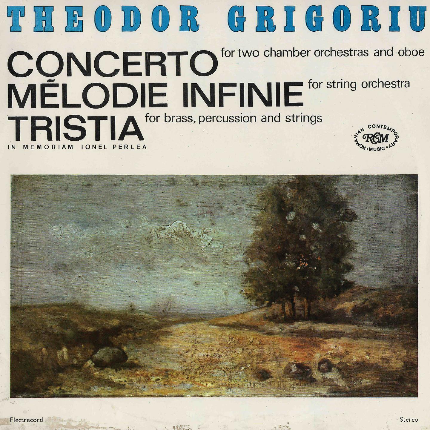 Постер альбома Teodor Grigoriu