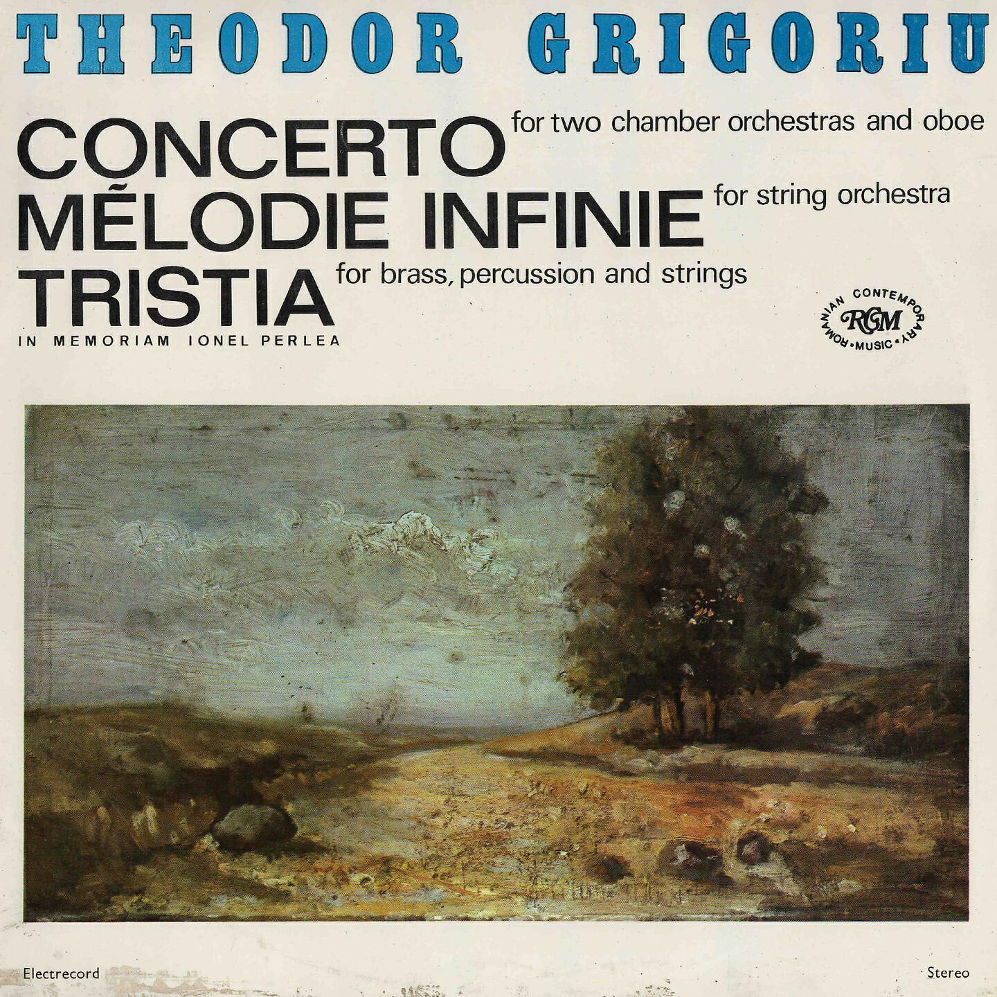 Orchestra Musica Rediviva - Tristia pentru alămuri