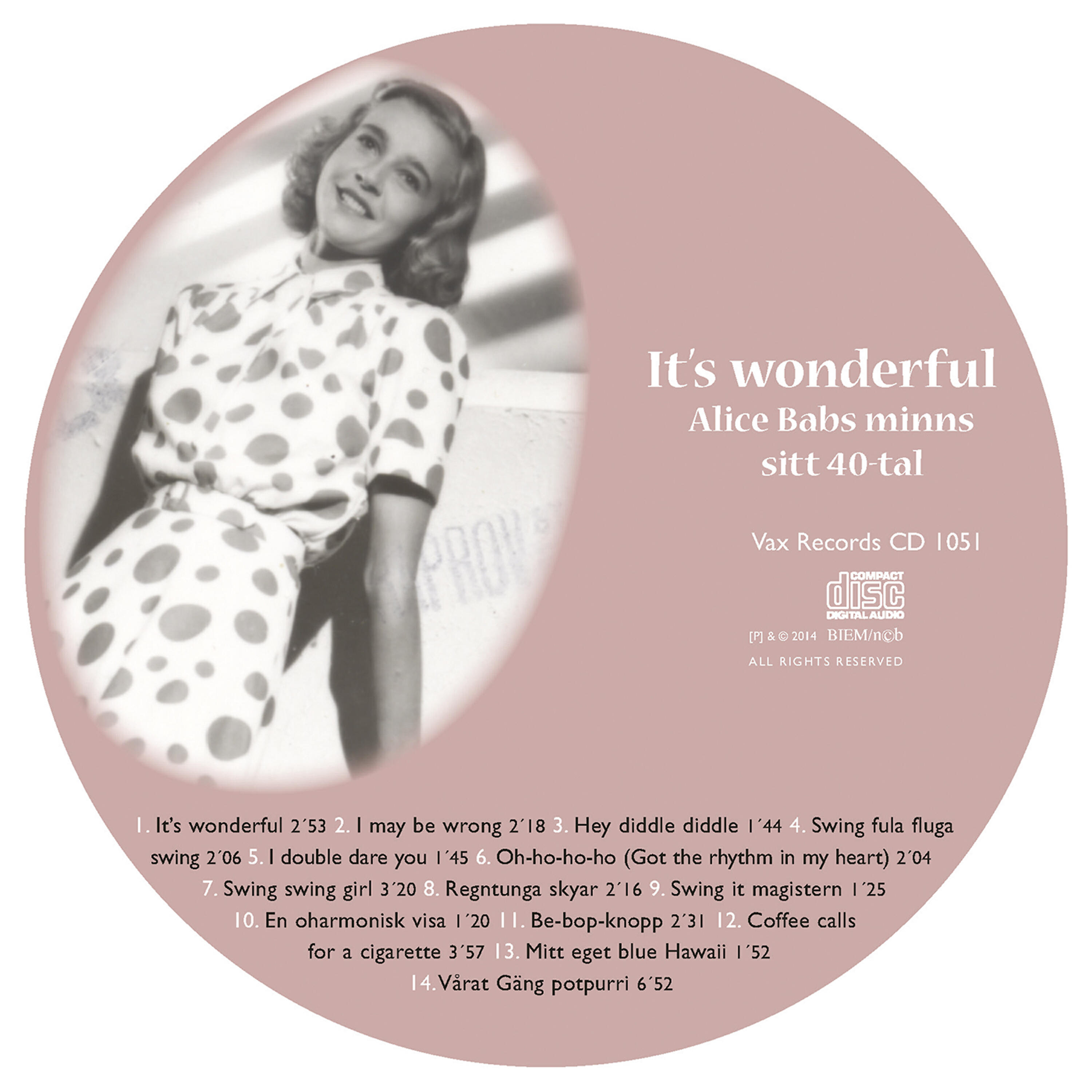 Alice Babs - En oharmonisk visa