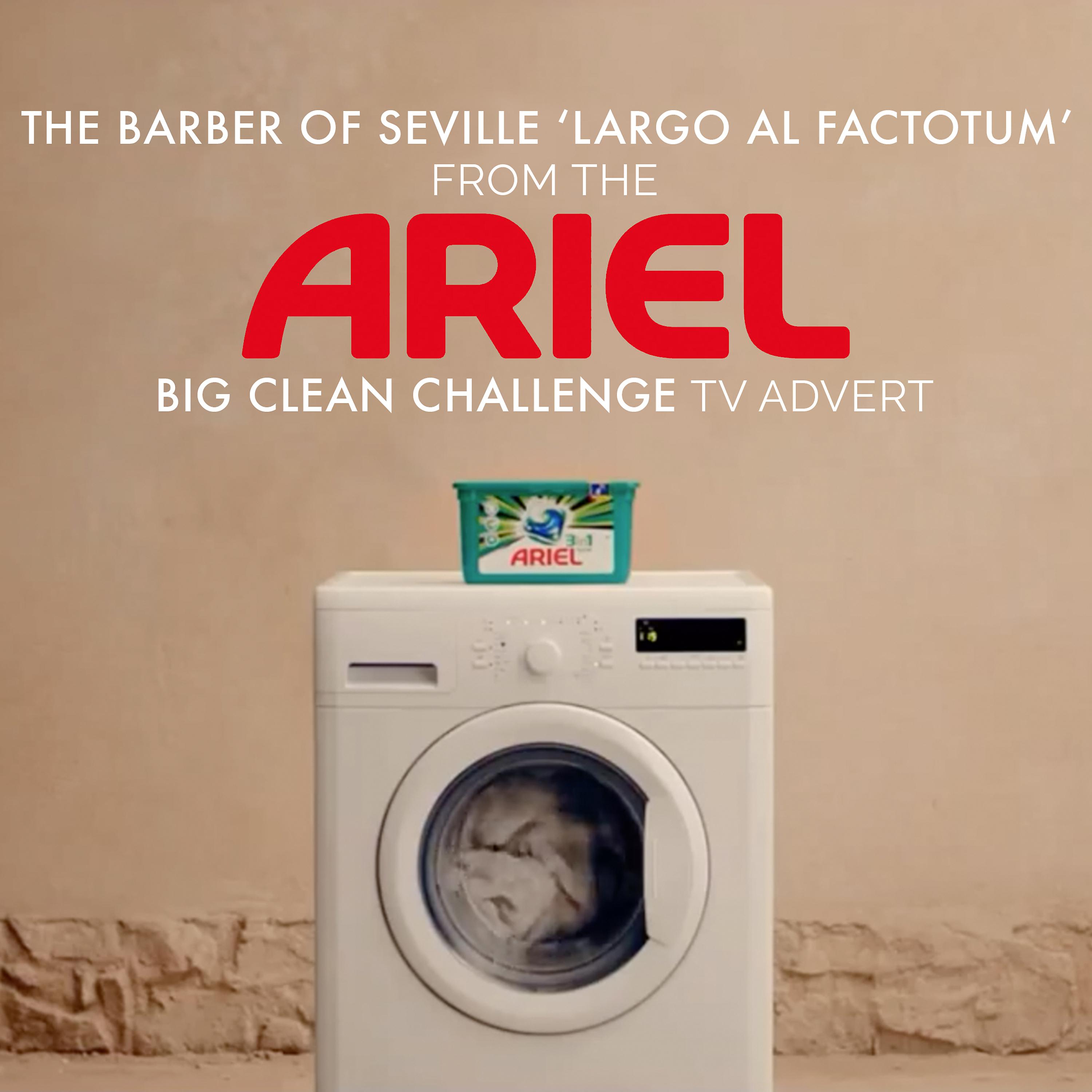 Постер альбома The Barber of Seville 'Largo Al Factotum' (From The "Ariel Big Clean Challenge" T.V. Advert)