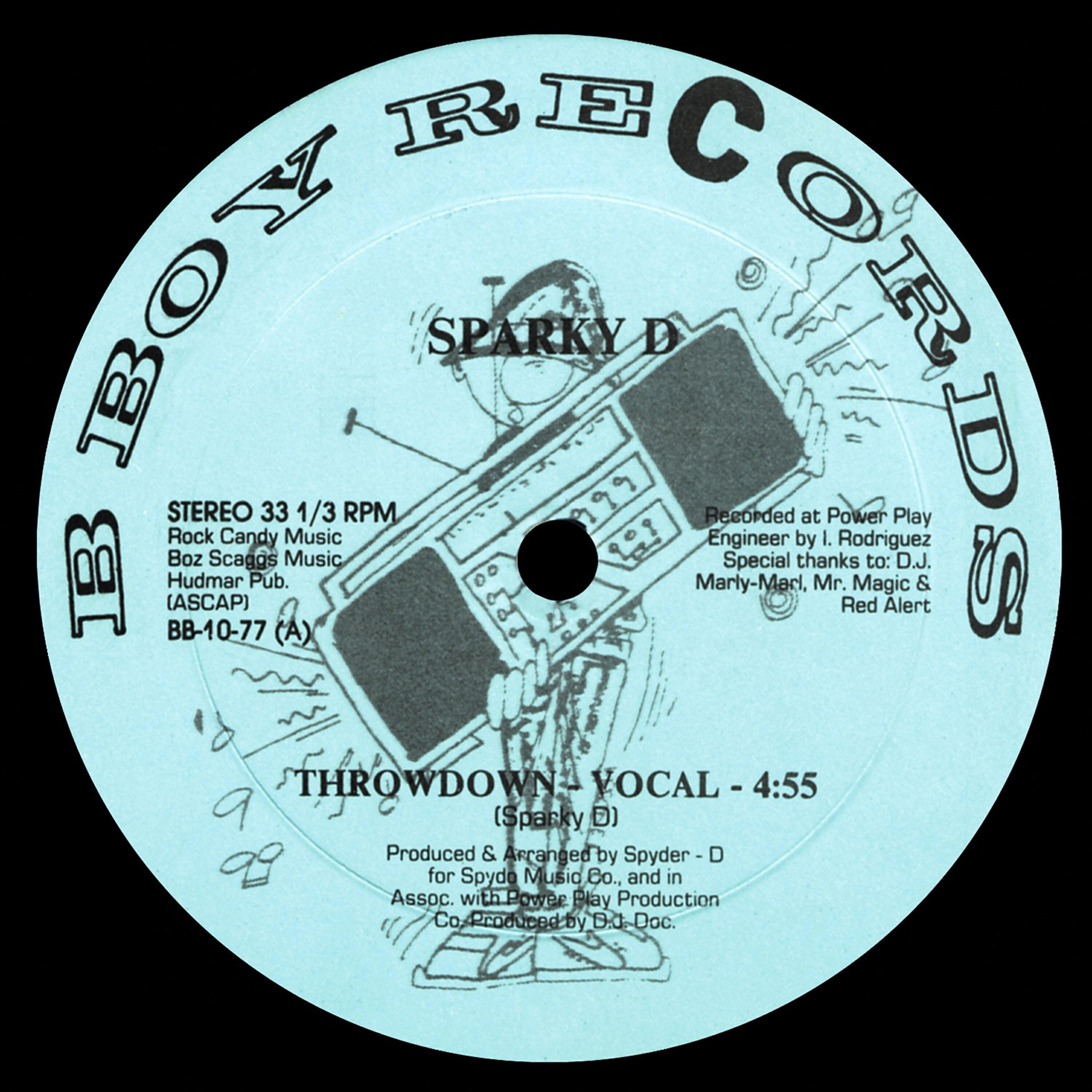 Sparky D - Throwdown (Instrumental Version)