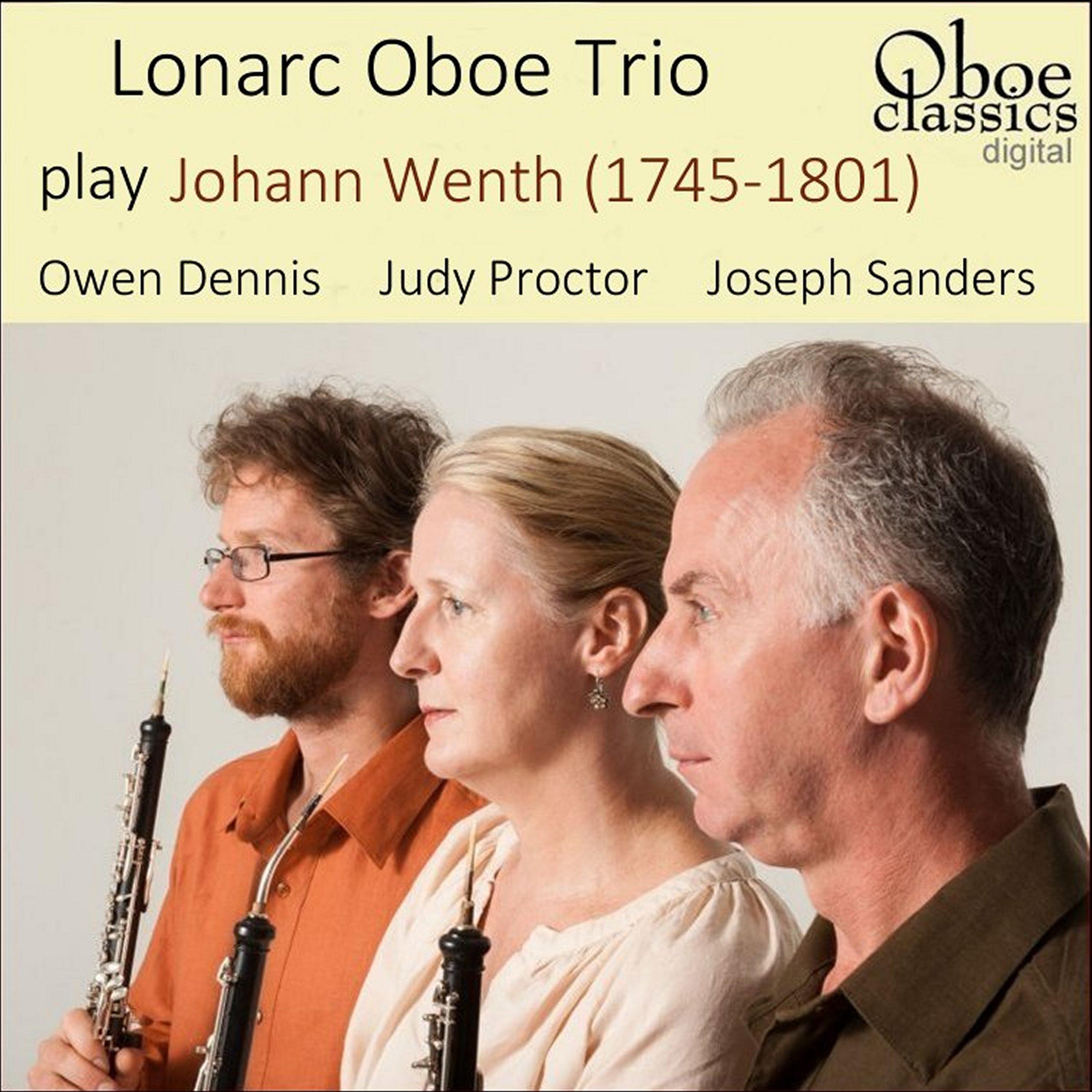 Постер альбома Lonarc Oboe Trio Play Johann Wenth