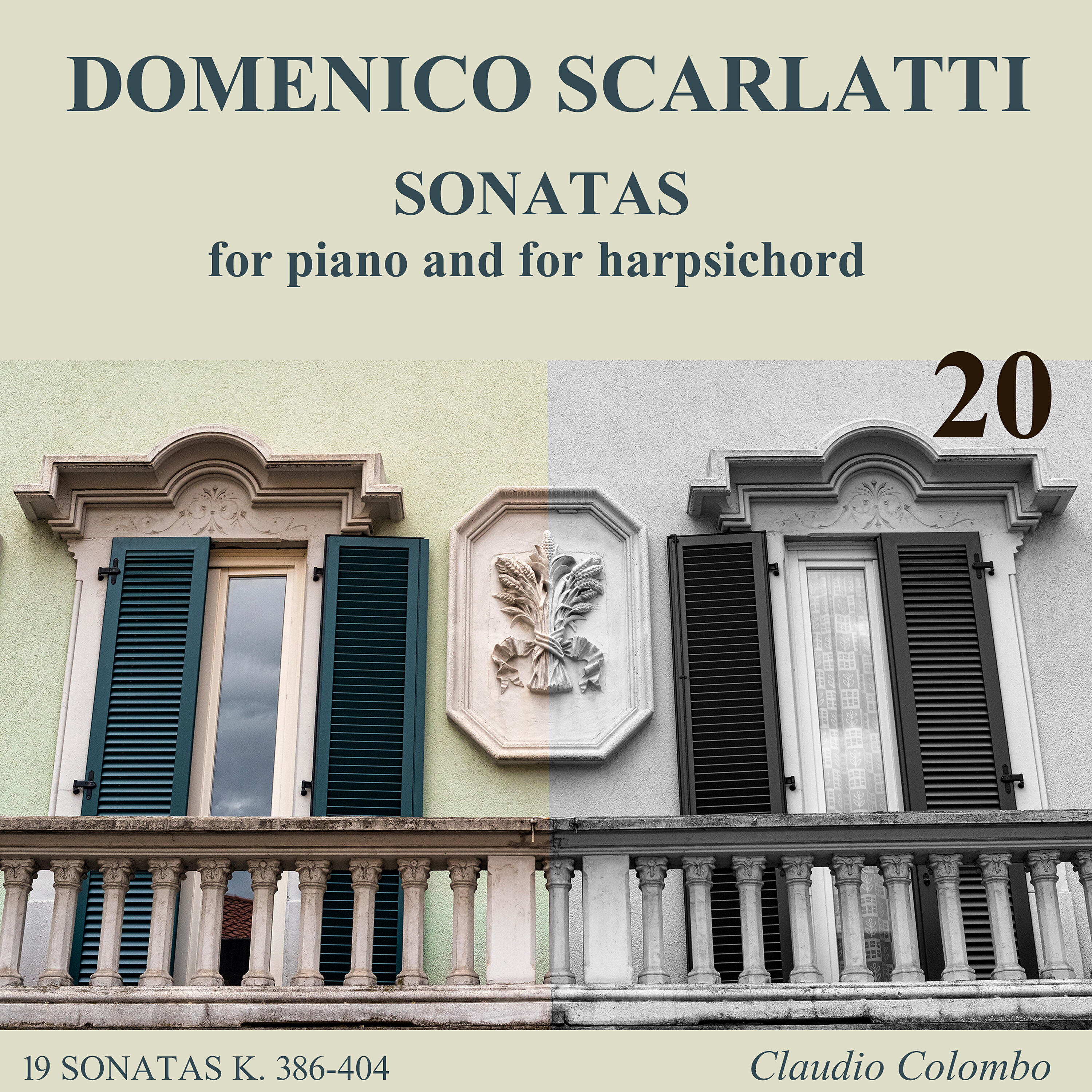 Claudio Colombo - Sonata K. 391 in G Major - Allegro, for harpsichord