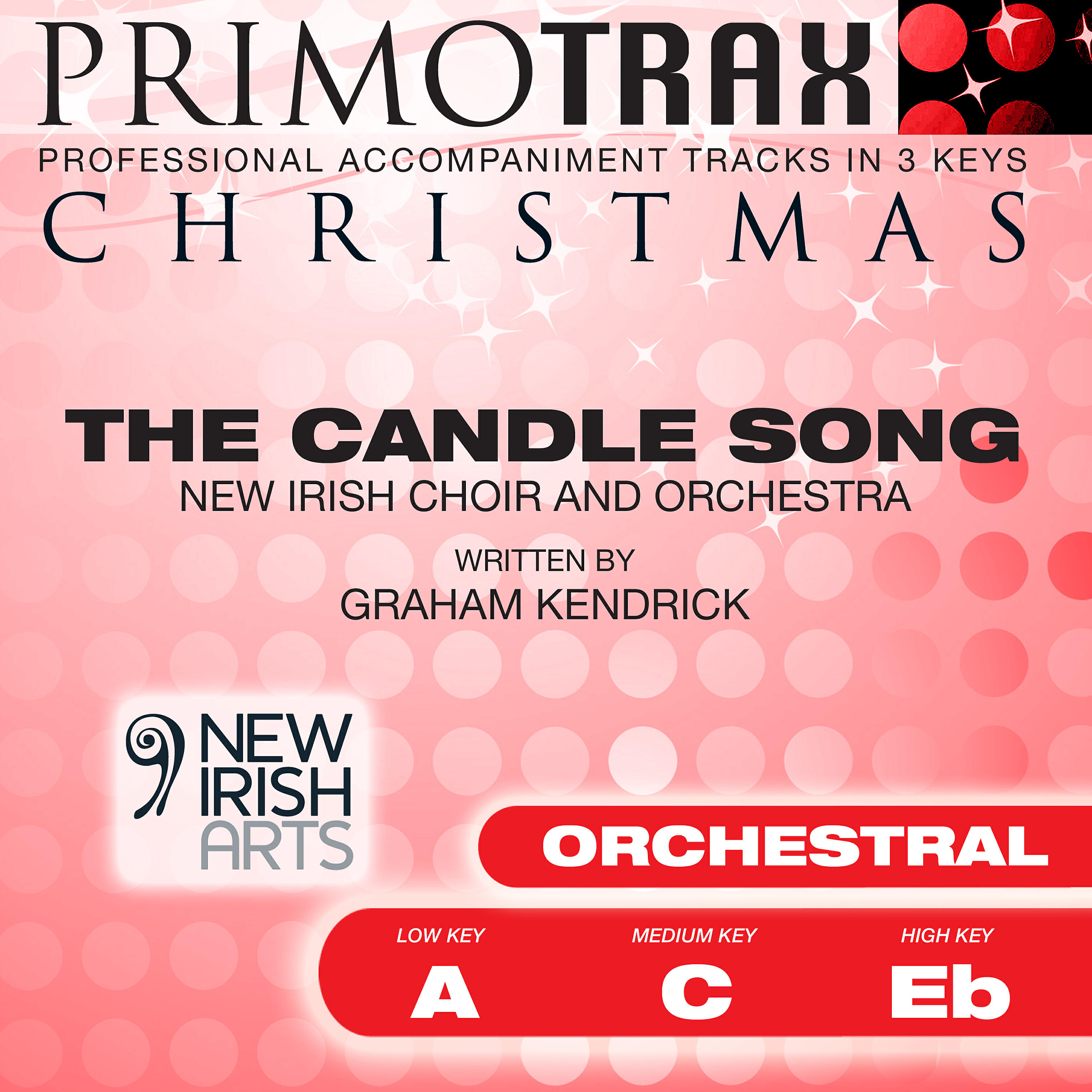 New Irish Choir - The Candle Song (High Key - Eb - Orchestral Performance Backing Track)