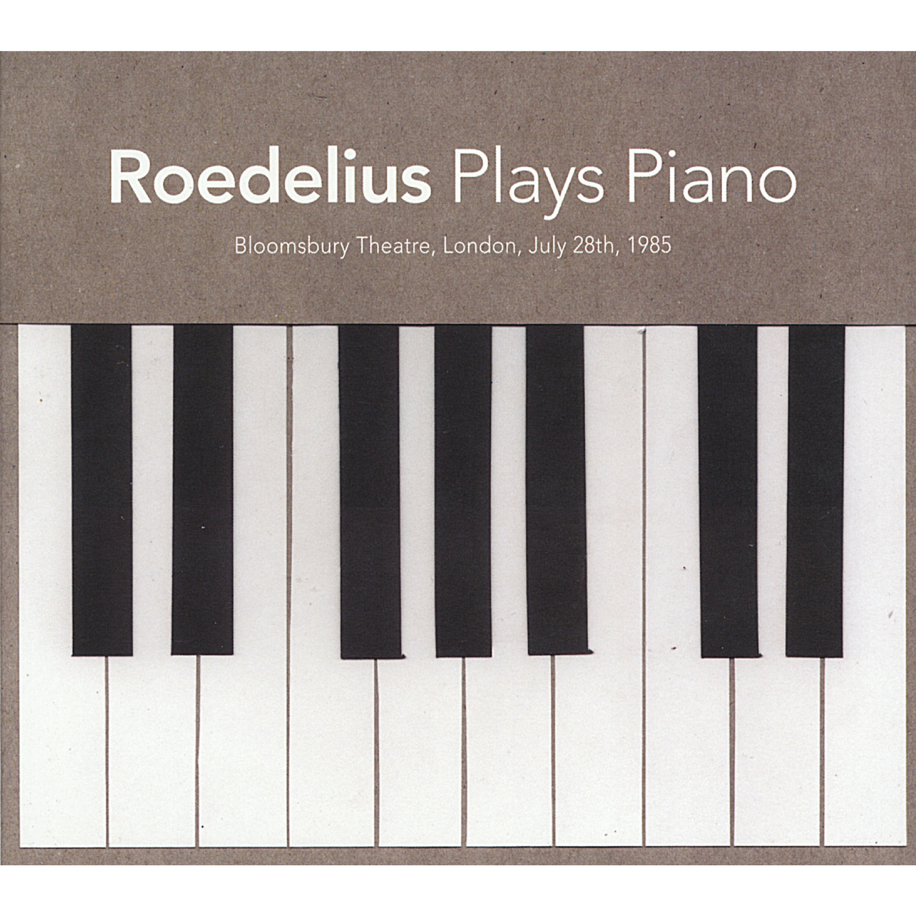 Roedelius - Bloomsbury Theatre, Pt. 14 (Live)