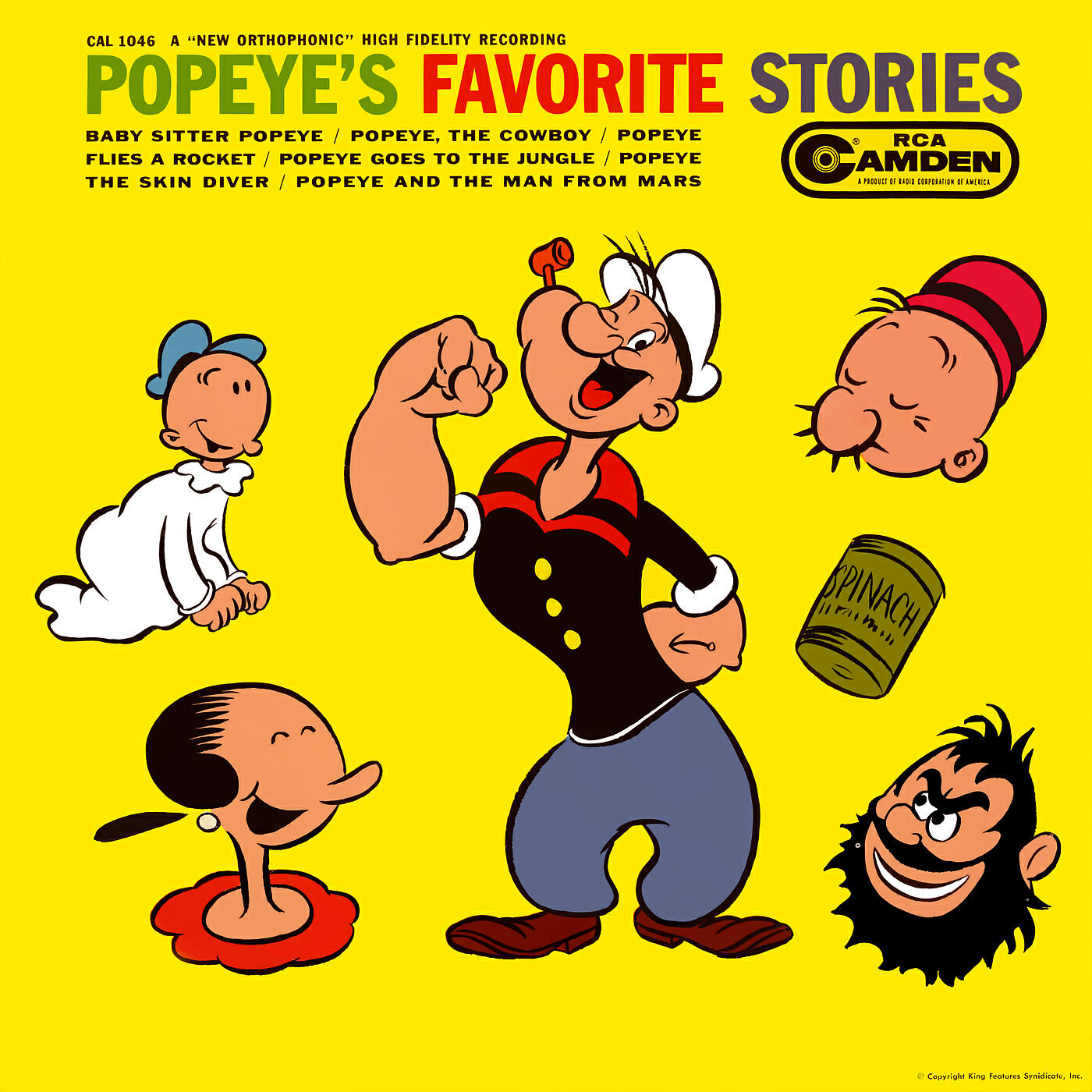 Jack Mercer - Popeye, the Skin Diver