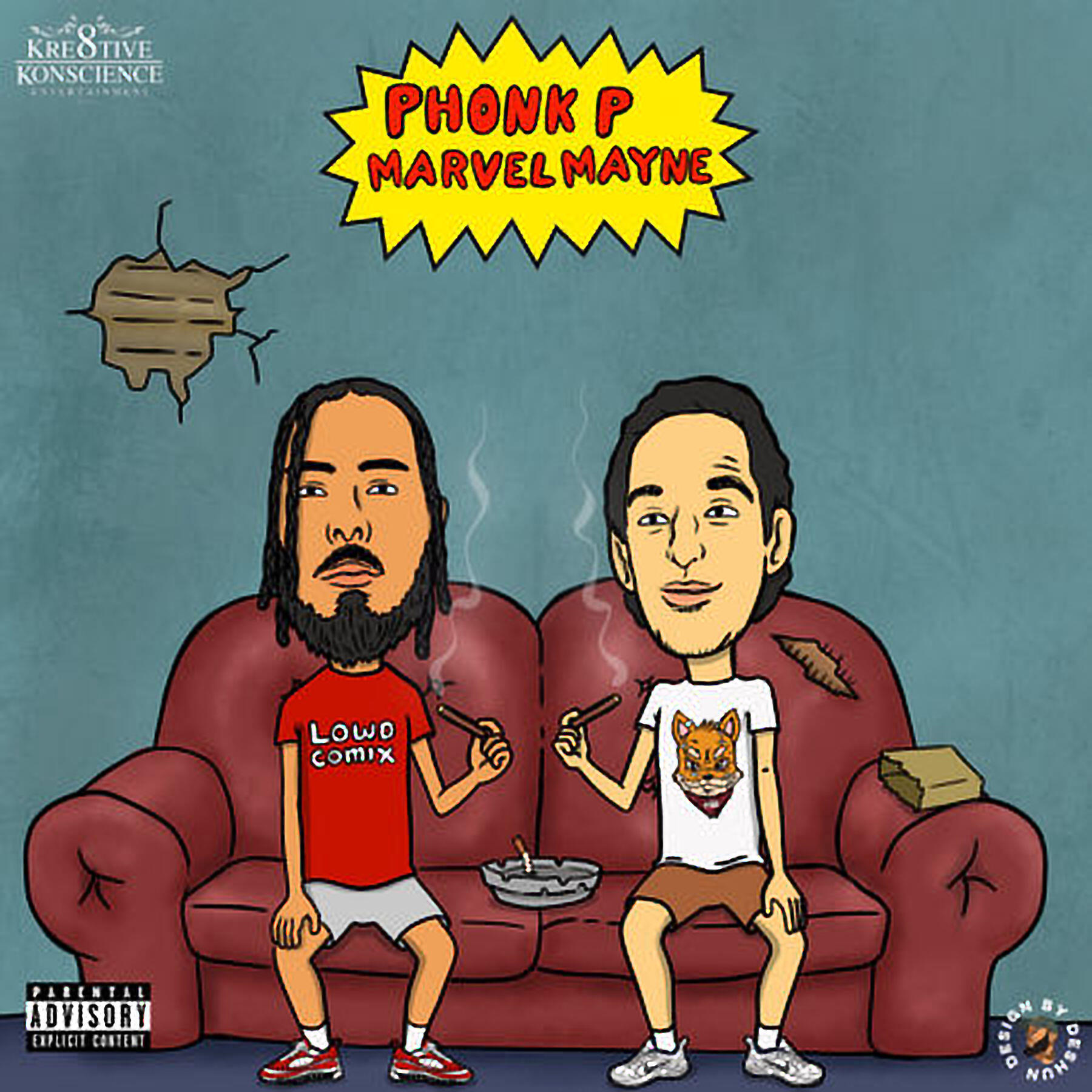 Phonk P - Crazy (feat. Compton Menace & Hurricane Chris)