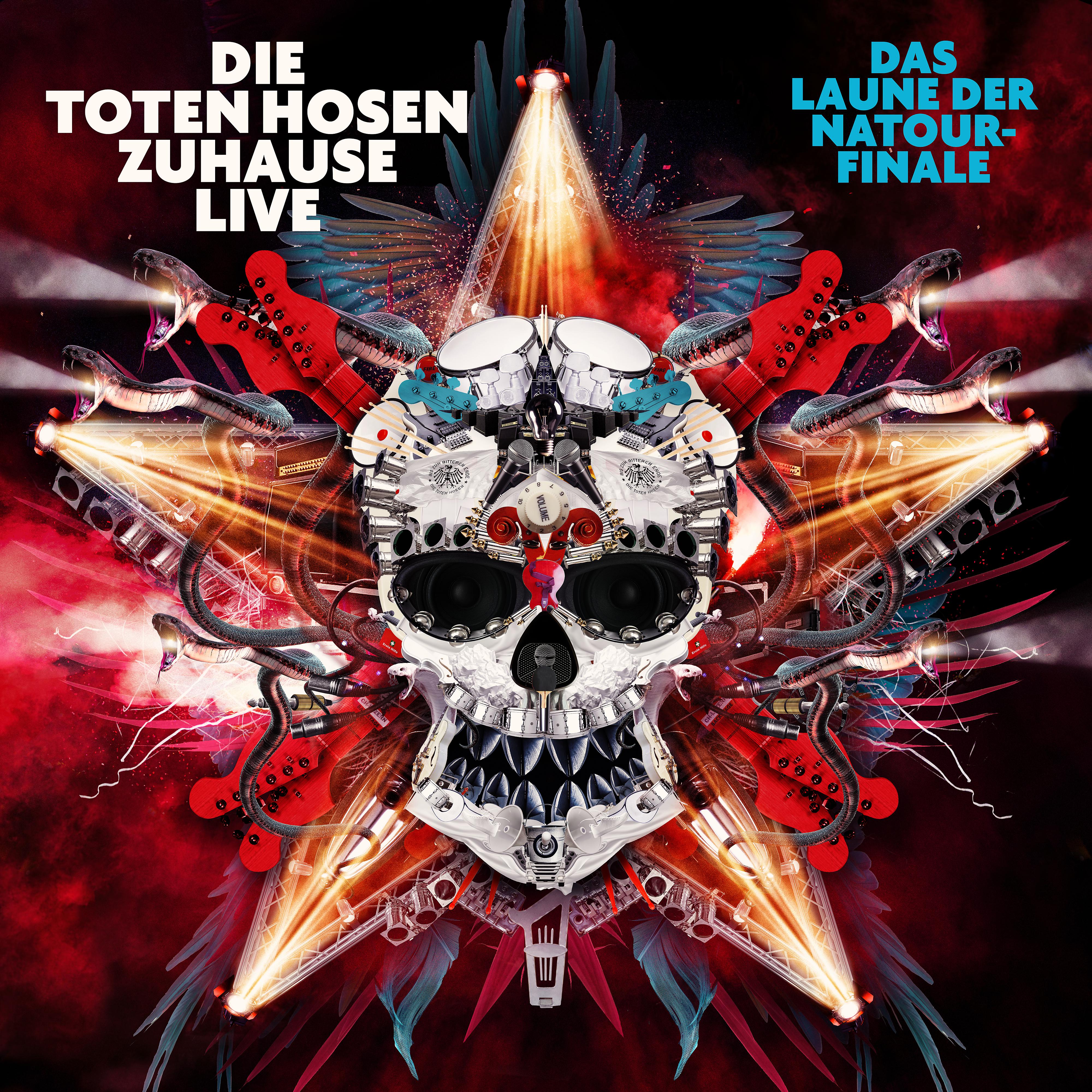 Постер альбома "Zuhause Live: Das Laune der Natour-Finale" plus "Auf der Suche nach der Schnapsinsel: Live im SO36"
