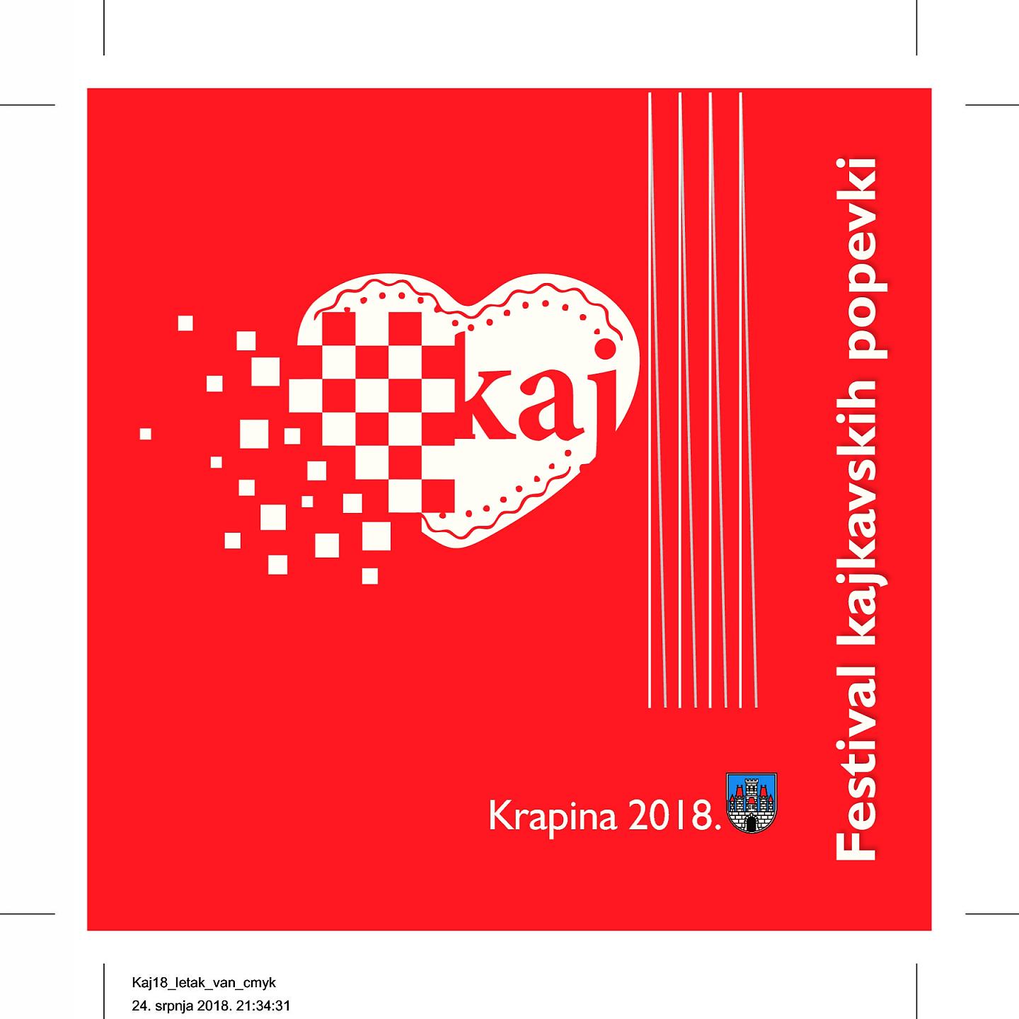 Постер альбома Festival kajkavskih popevki - Krapina 2018