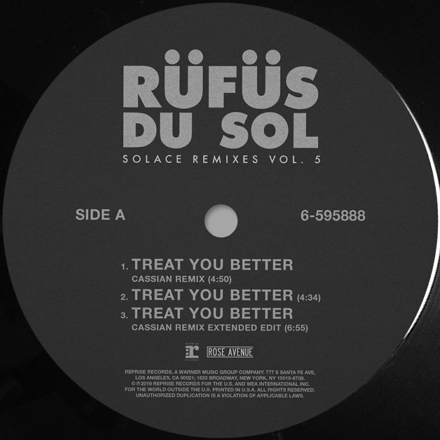 RÜFÜS DU SOL - Treat You Better (Cassian Extended Edit)