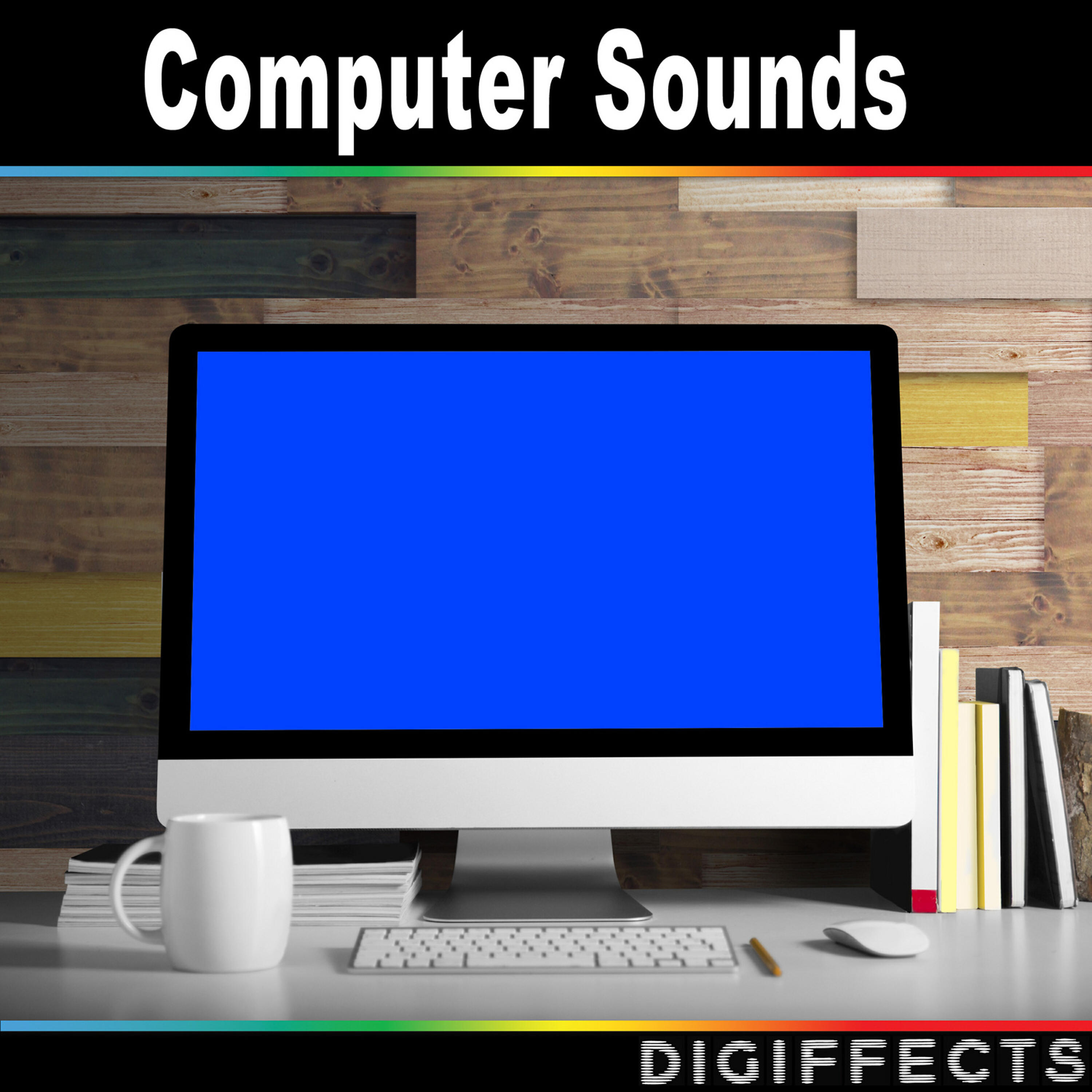 Digiffects Sound Effects Library - Looking Through Diskette Box of Floppy Disc