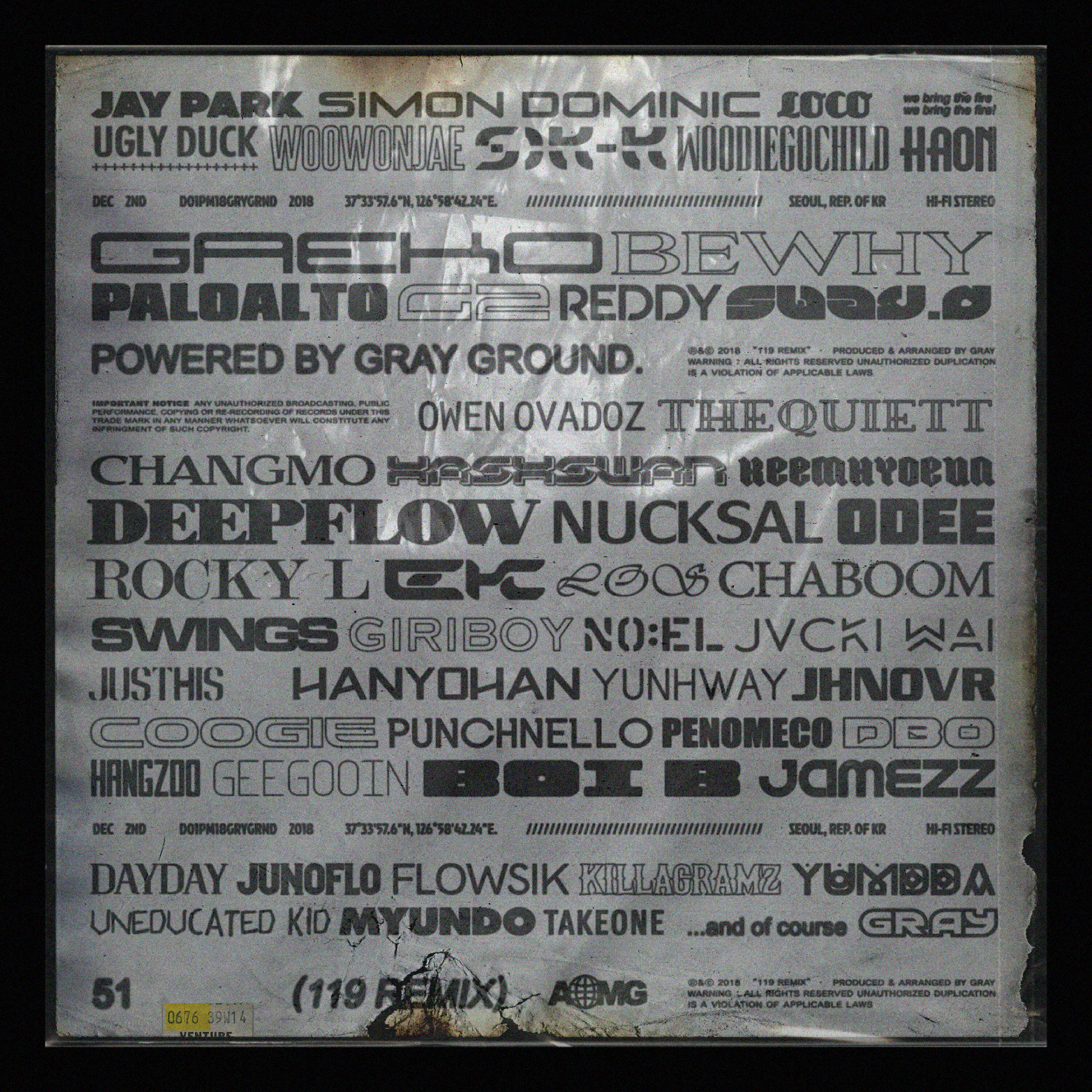 Jay Park - 119 REMIX