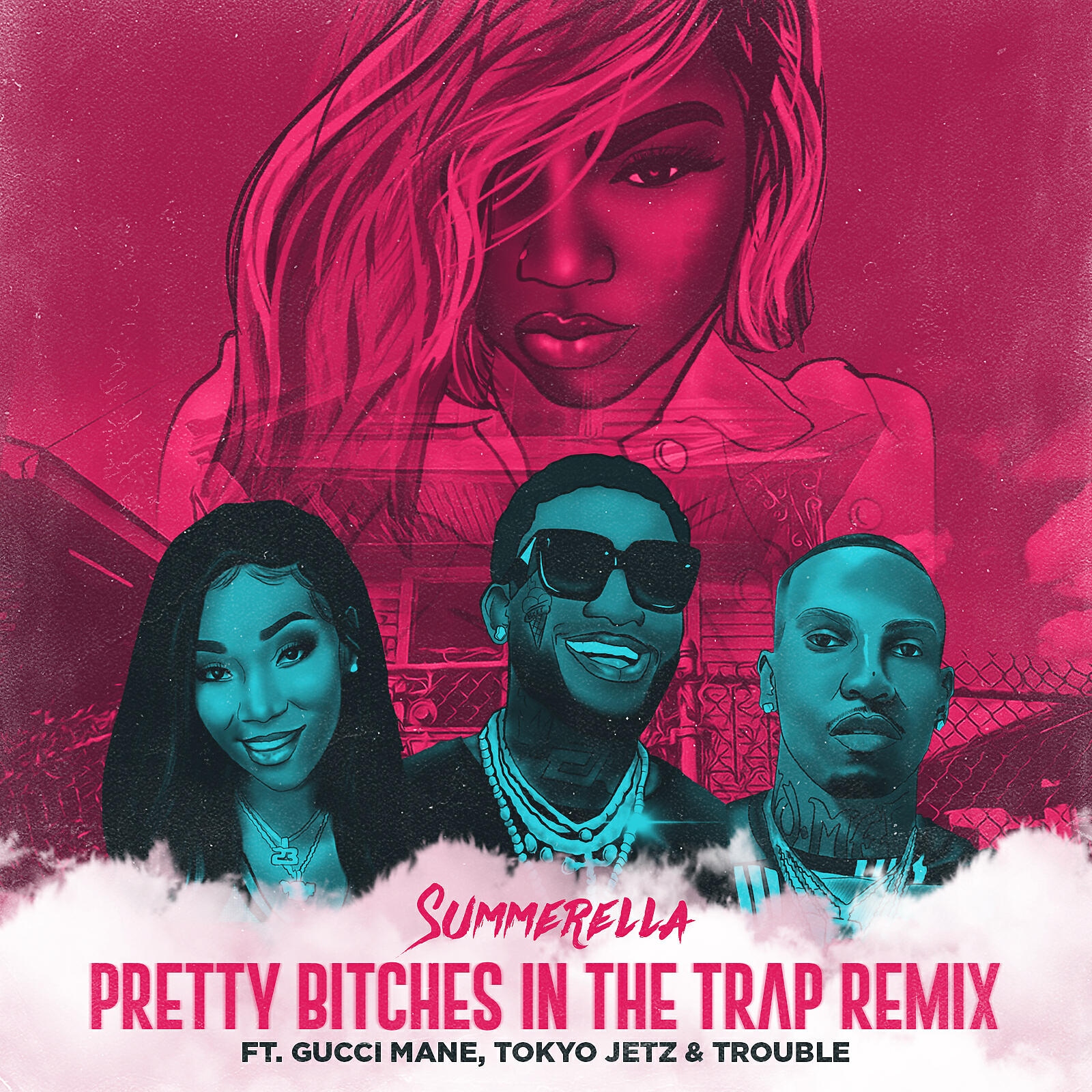 Summerella - Pretty Bitches In The Trap (Extended Remix) (feat. Gucci Mane, Tokyo Jetz & Trouble)