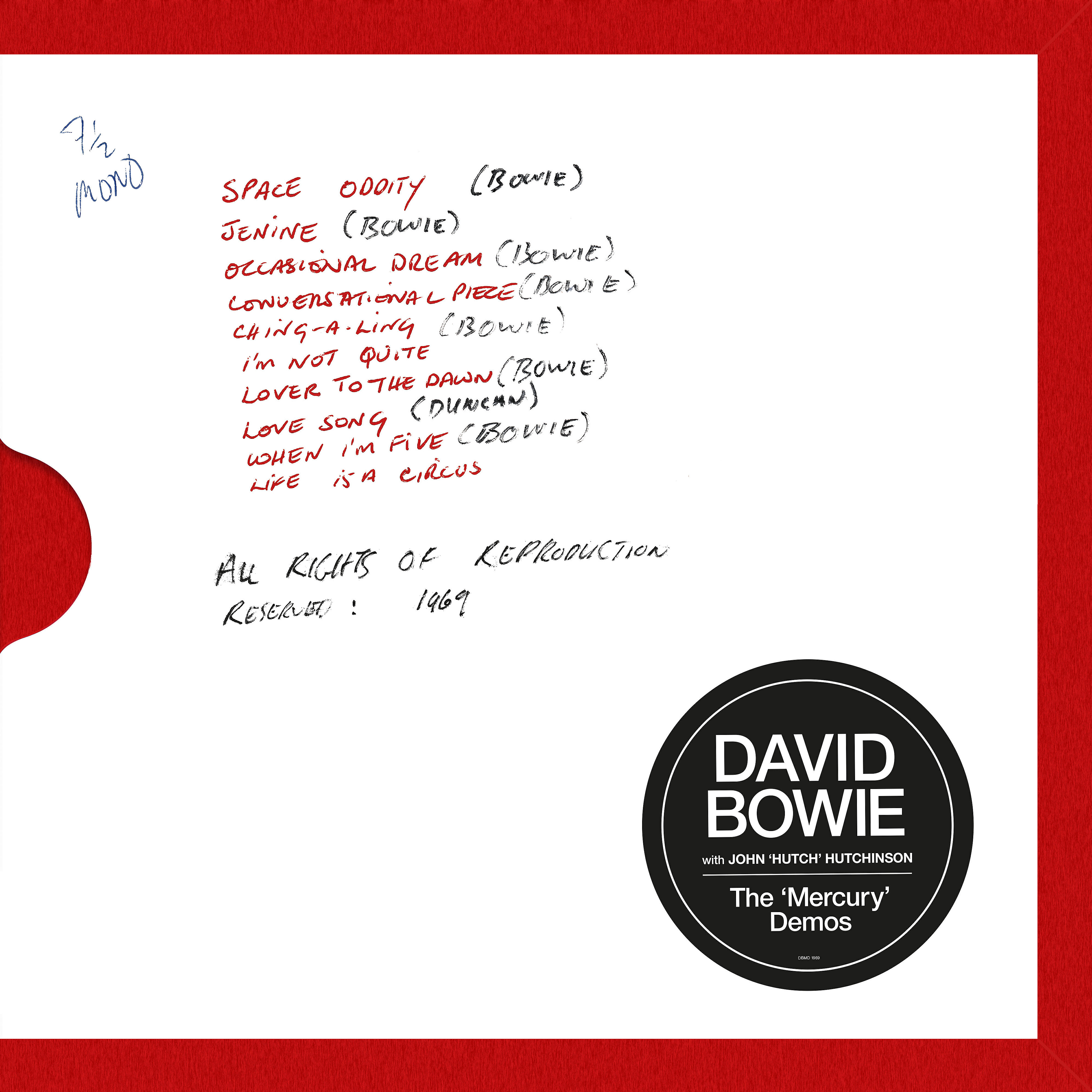 DAVID BOWIE - Lover To The Dawn (with John 'Hutch' Hutchinson) ['Mercury' Demo]