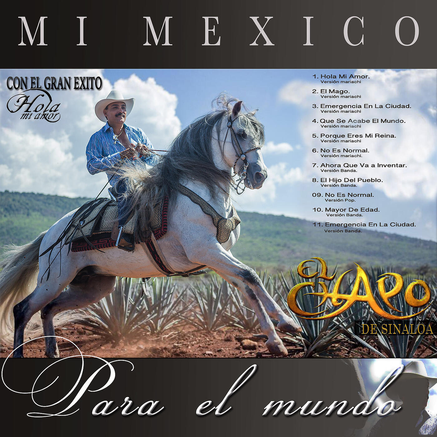 El Chapo De Sinaloa - Hola Mi Amor (Mariachi)