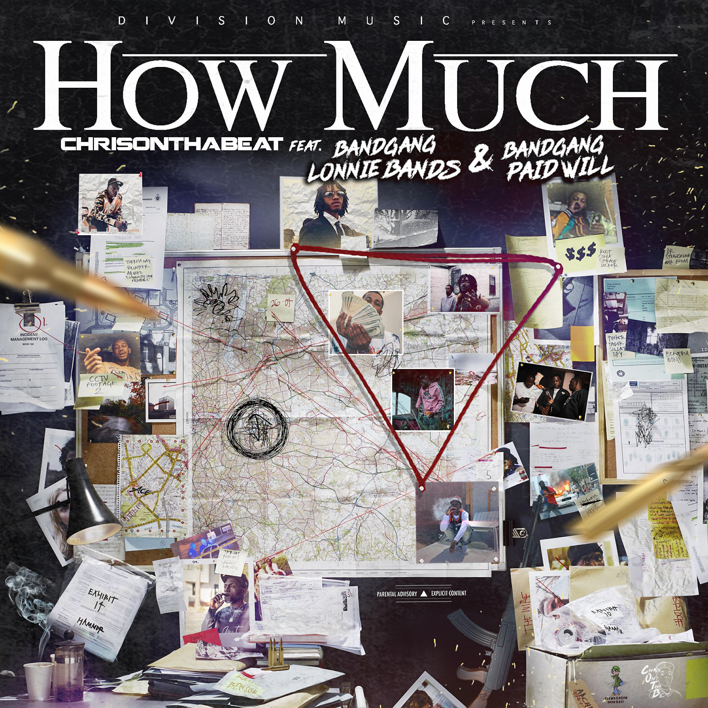 Chrisonthabeat - How Much (feat. Bandgang Lonnie Bands & Bandgang Paid Will)