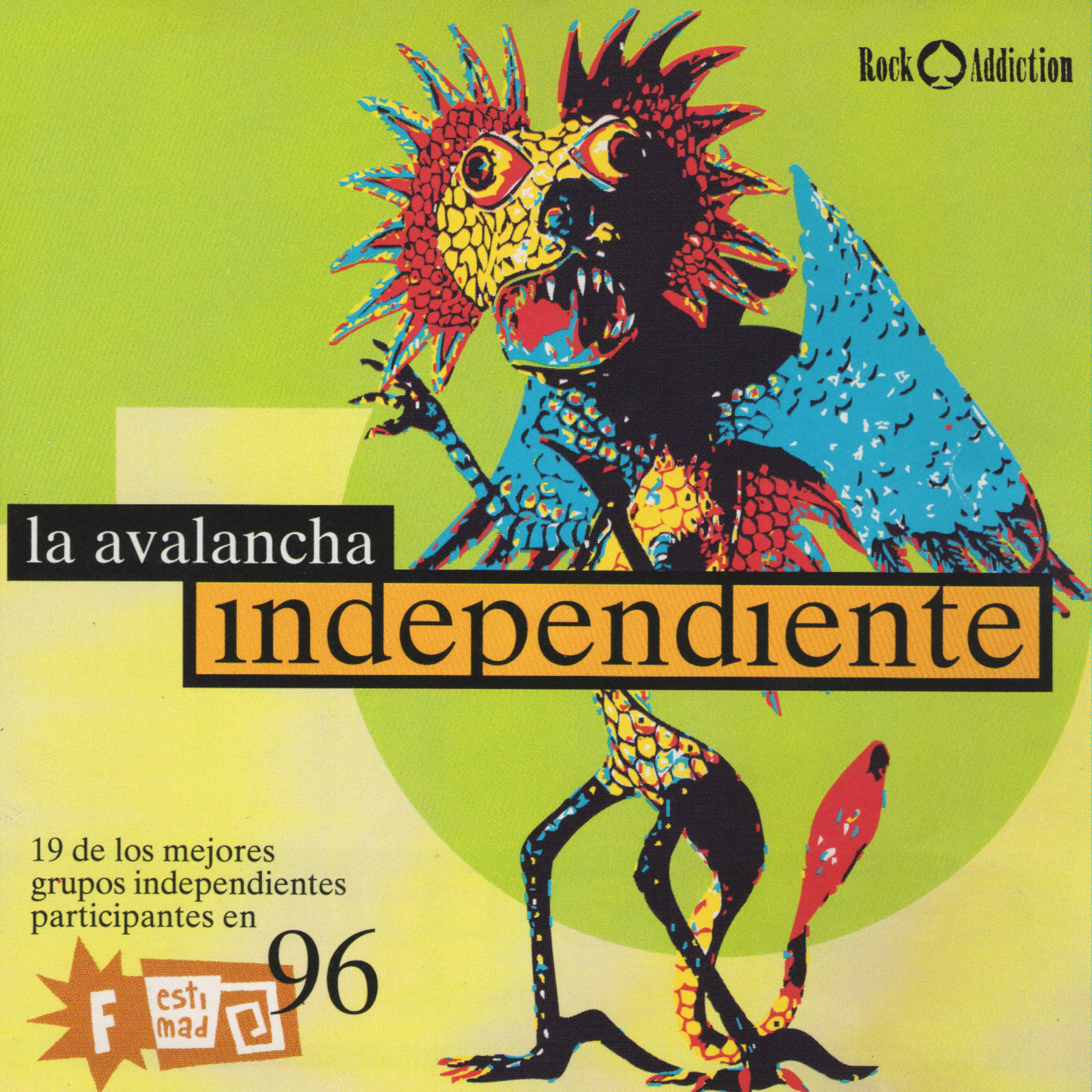 Постер альбома La Avalancha Independiente, Festimad 96