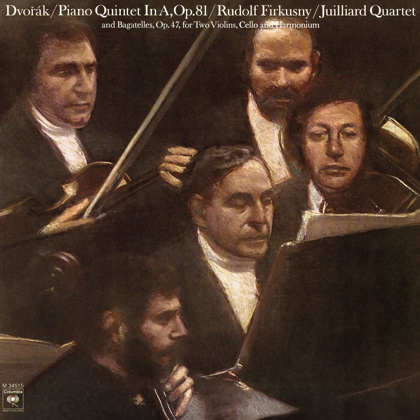 Rudolf Firkusny - Piano Quintet in A Major, Op. 81: III. Scherzo - Furiant. Molto vivace
