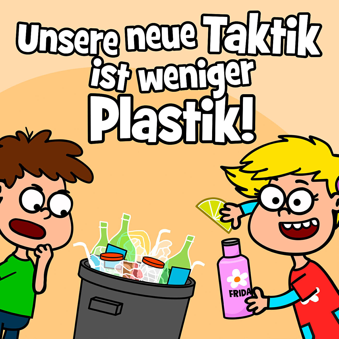 Hurra Kinderlieder - Unsere neue Taktik ist weniger Plastik!