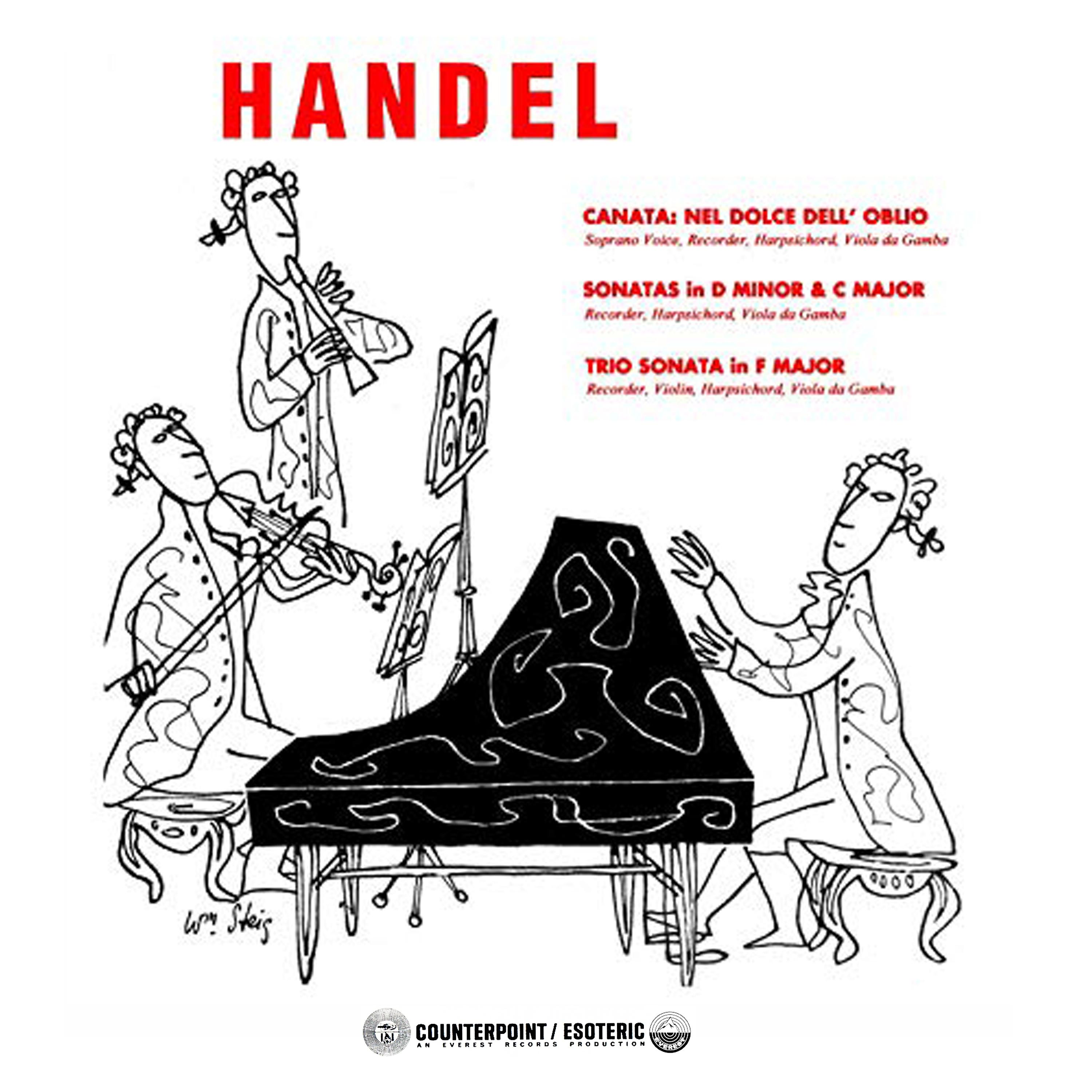 Постер альбома Cantata: Nel Dolce Dell' Oblio / Sonatas in D Minor & C Major / Trio Sonata in F Major