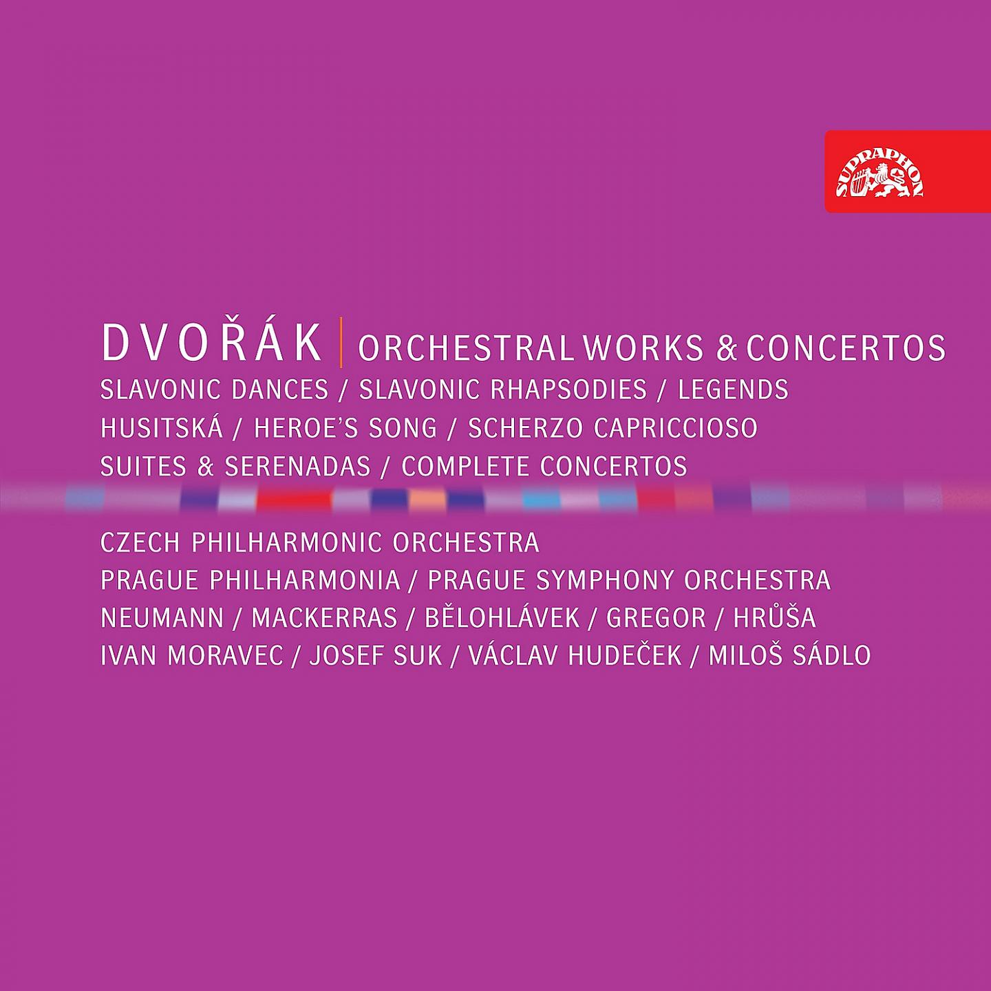 Постер альбома Dvořák: orchestral works & concertos