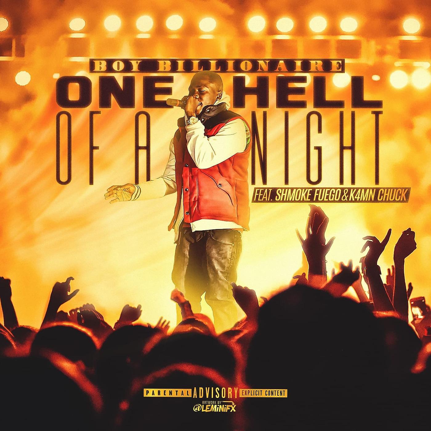 Постер альбома One Hell of a Night