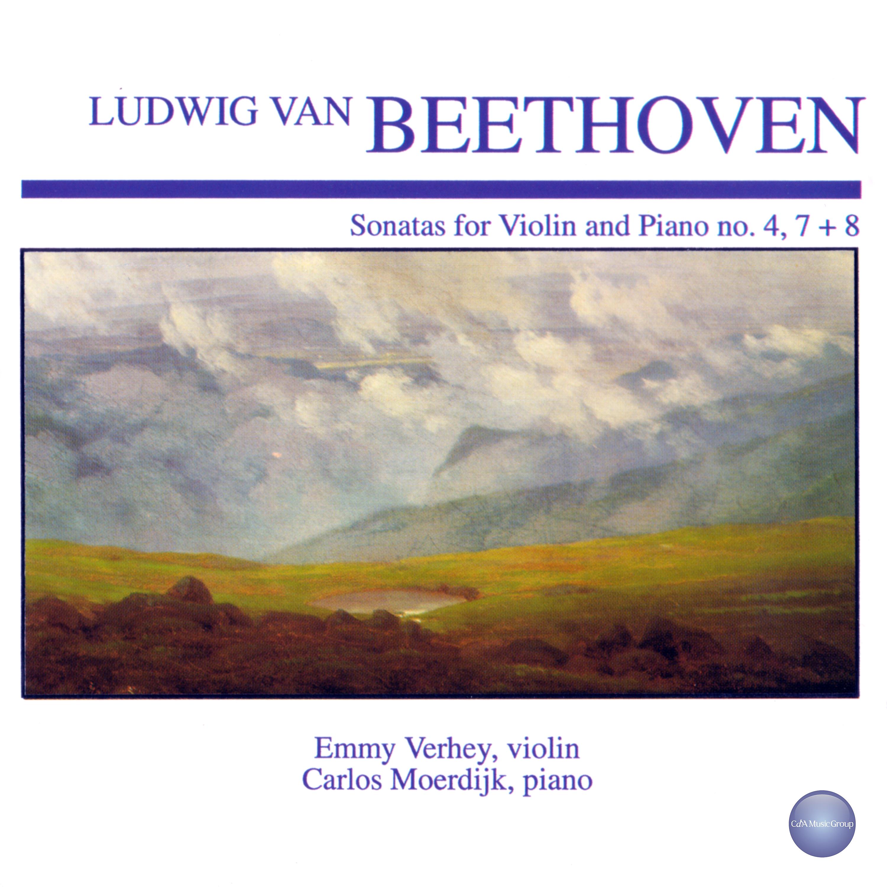Постер альбома Beethoven: Sonatas for Violin and Piano No. 4, 7 + 8