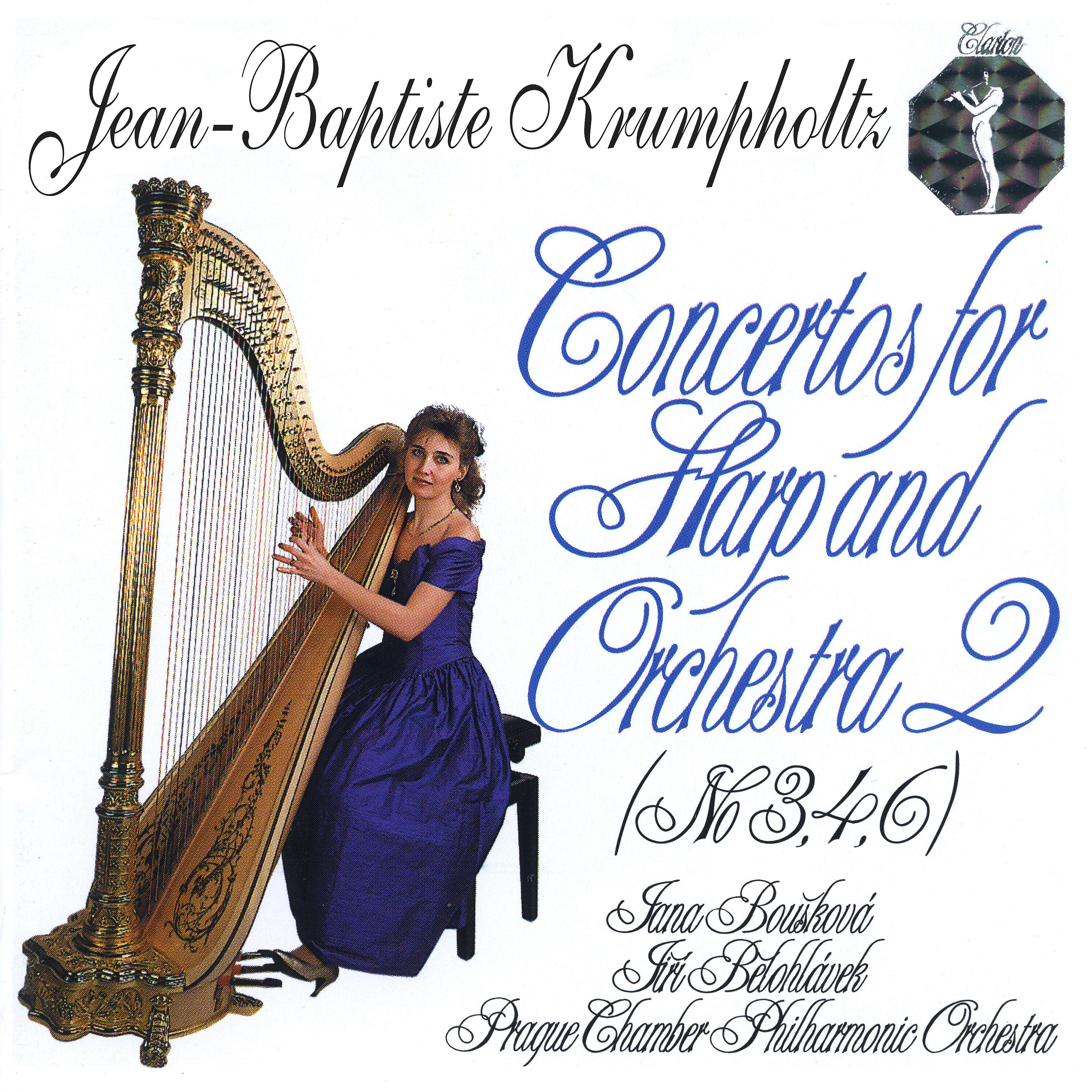 Постер альбома Jean-Baptiste Krumpholtz: Concertos for Harp and Orchestra 2 (Nos 3, 4, 6)