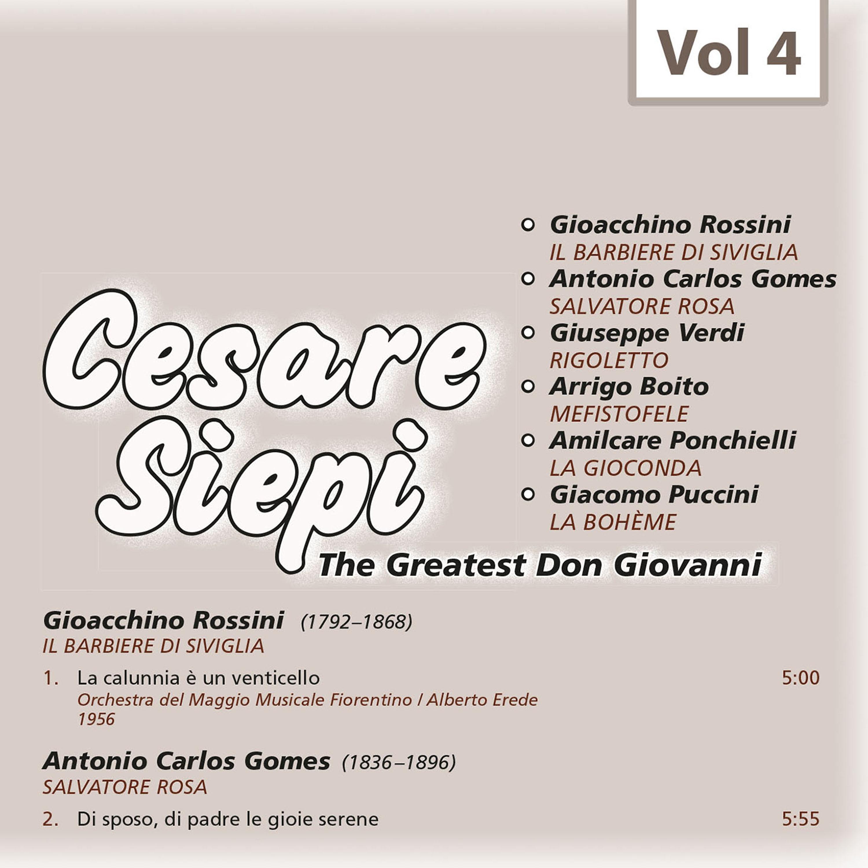Постер альбома Cesare Siepi - The Greatest Don Giovanni, Vol. 4