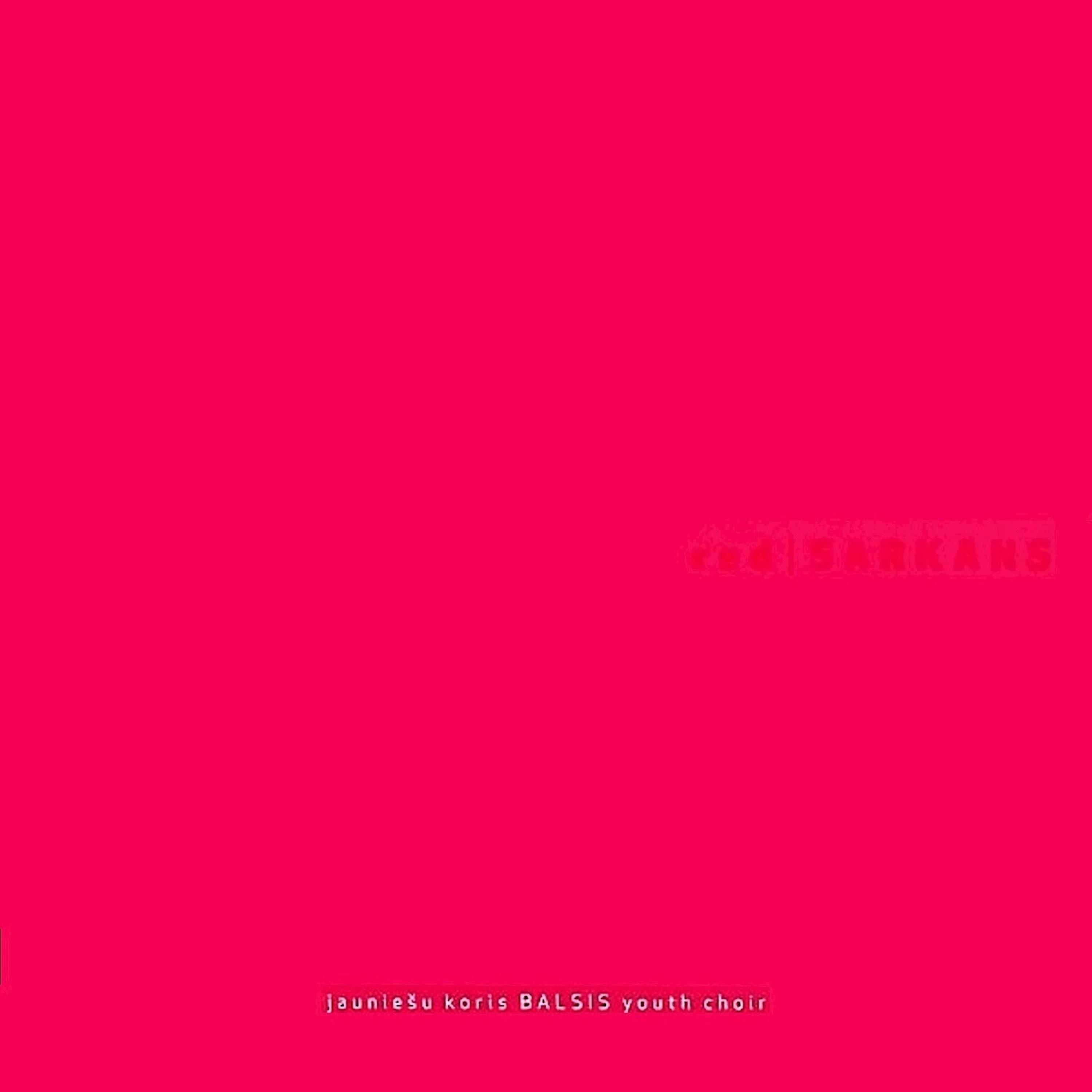 Постер альбома red | SARKANS