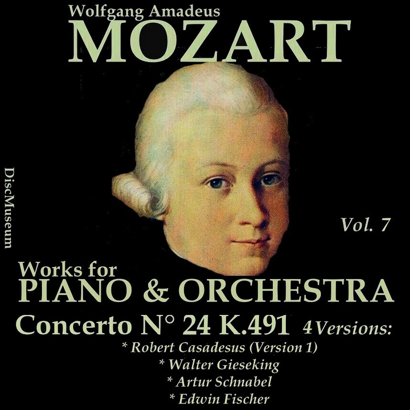 Постер альбома Mozart Vol. 7 : Concertos K491