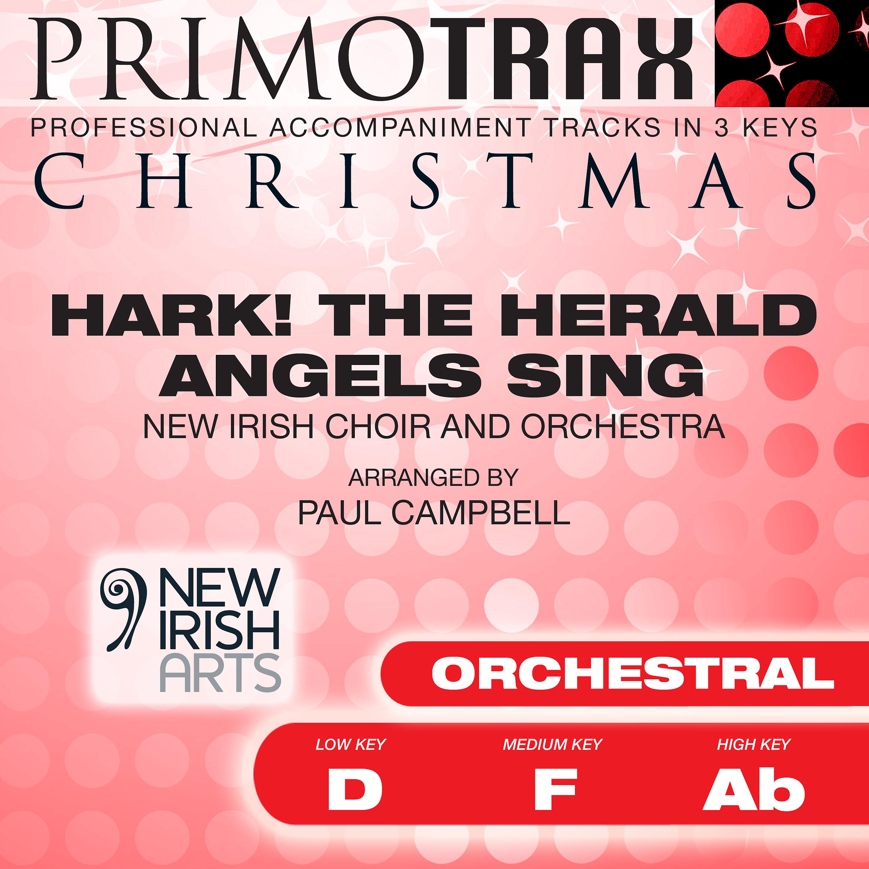 Постер альбома Hark the Herald Angels Sing - Christmas Primotrax - Performance Tracks - EP