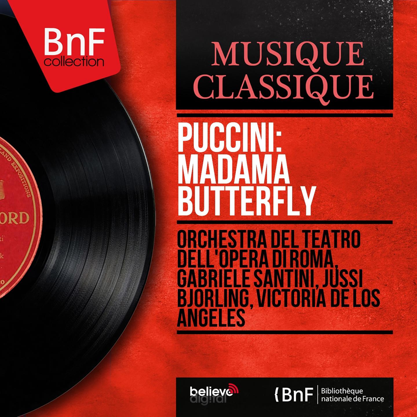 Постер альбома Puccini: Madama Butterfly (Stereo Version)