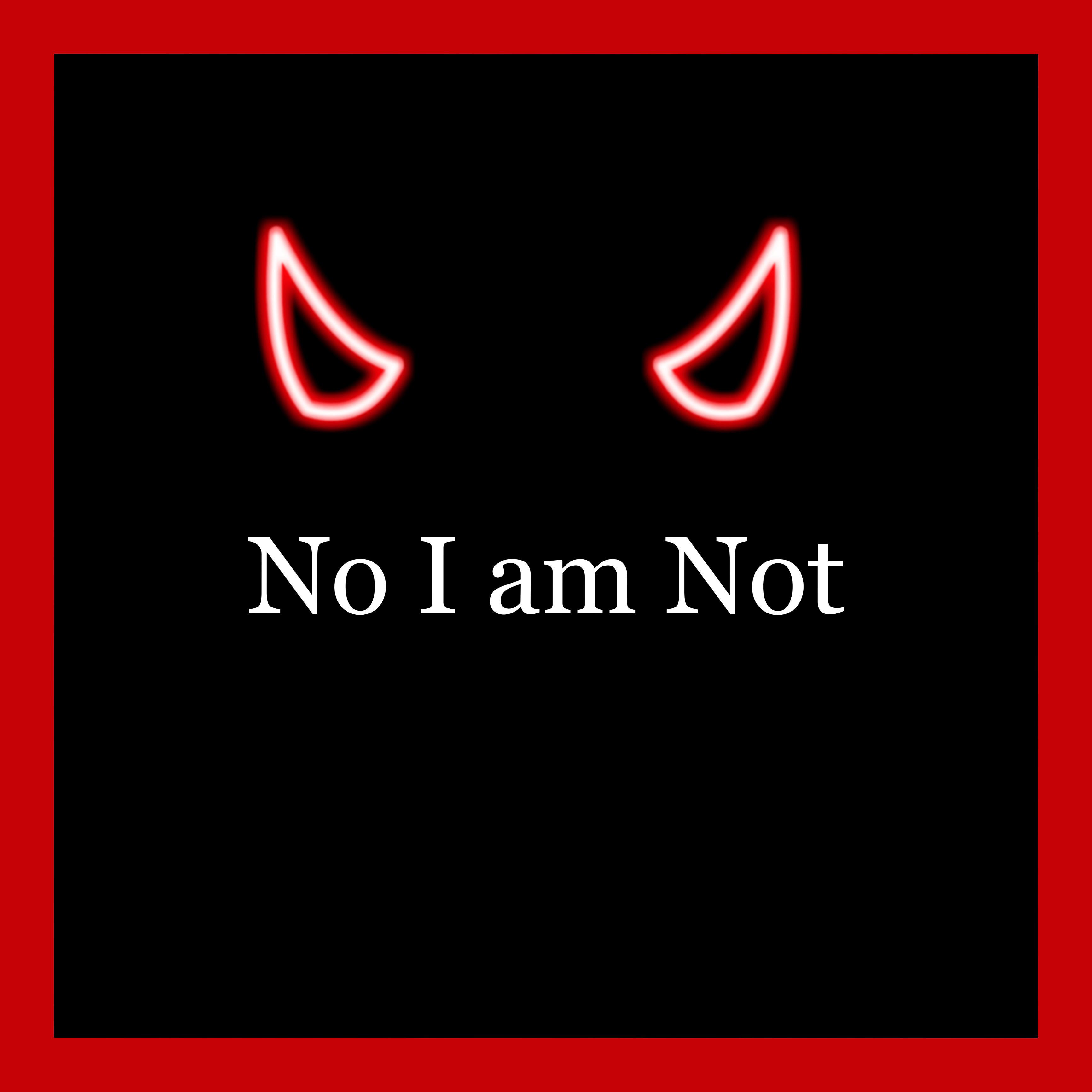 Постер альбома No I Am Not