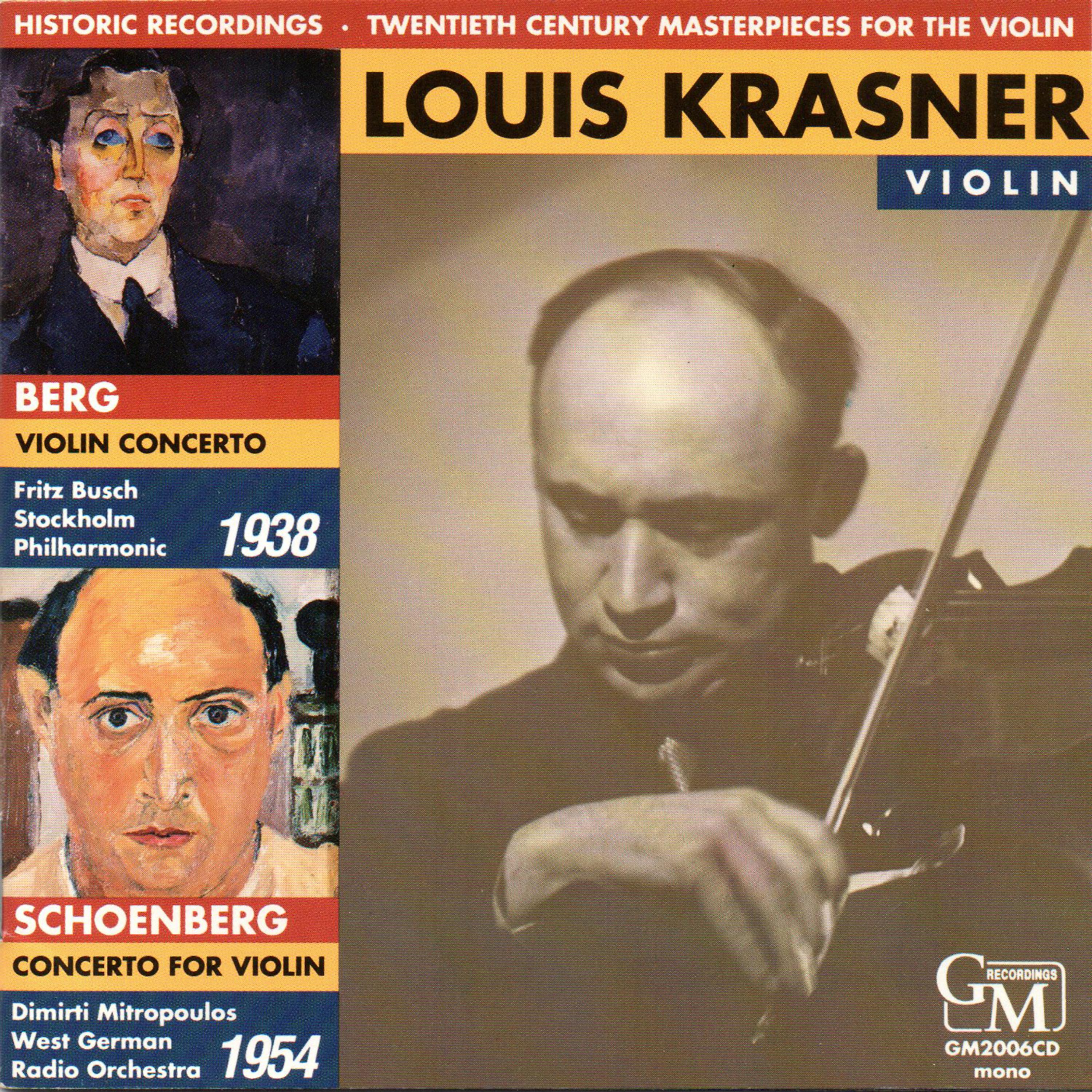 Постер альбома Twentieth Century Masterpieces for the Violin: Works by Berg & Schoenberg (Live)
