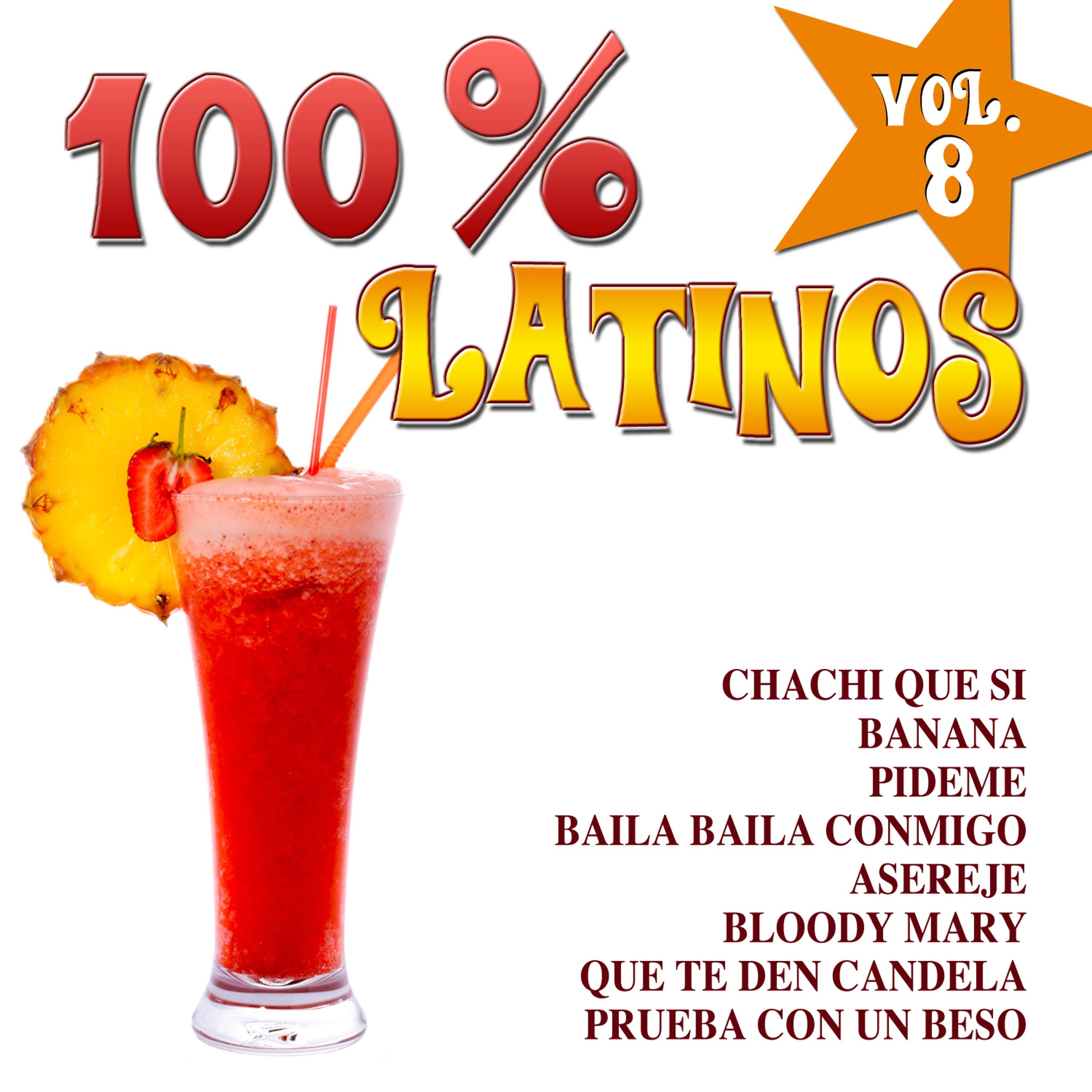 Постер альбома 100% Latinos Vol.8