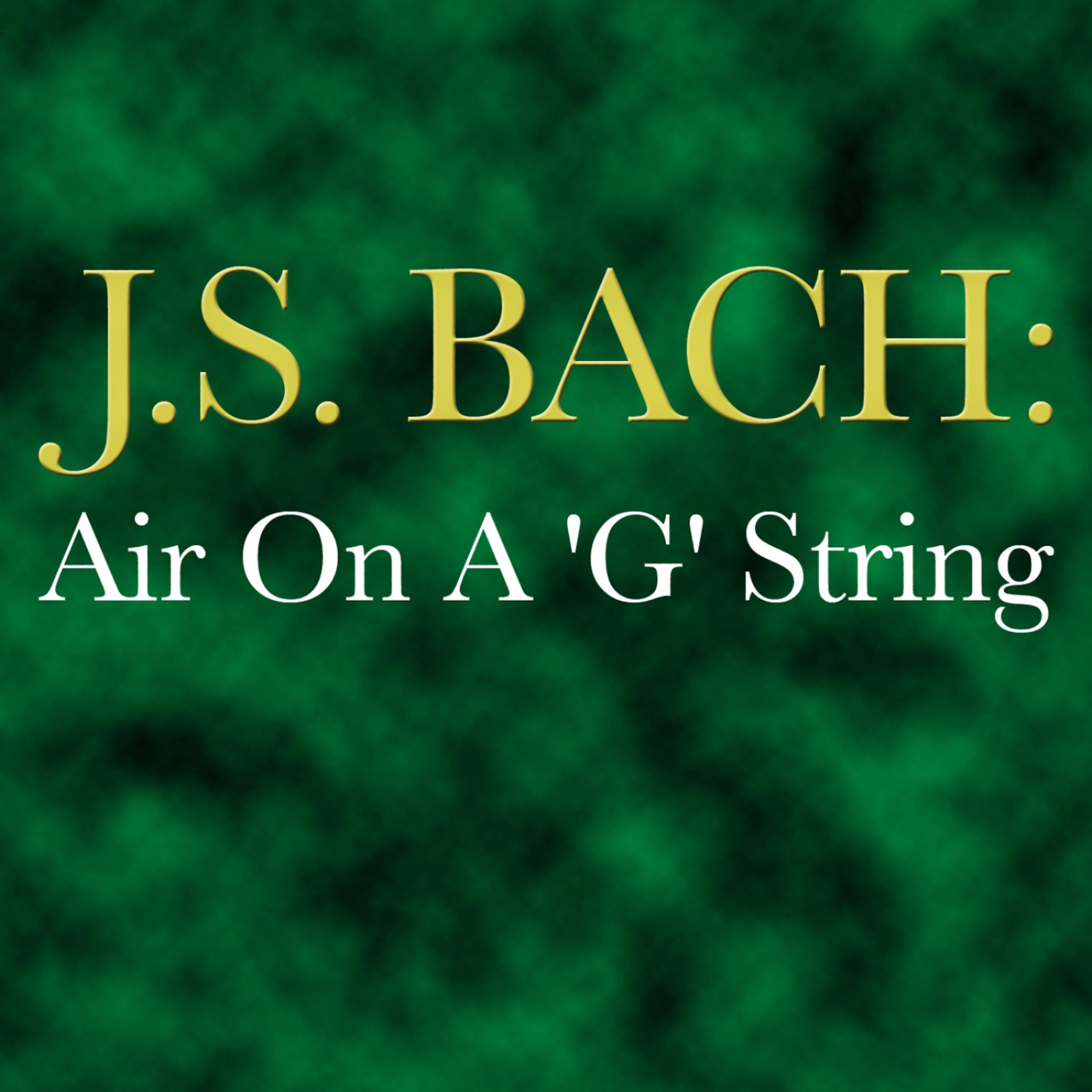 Постер альбома Air on a ‘G’ String