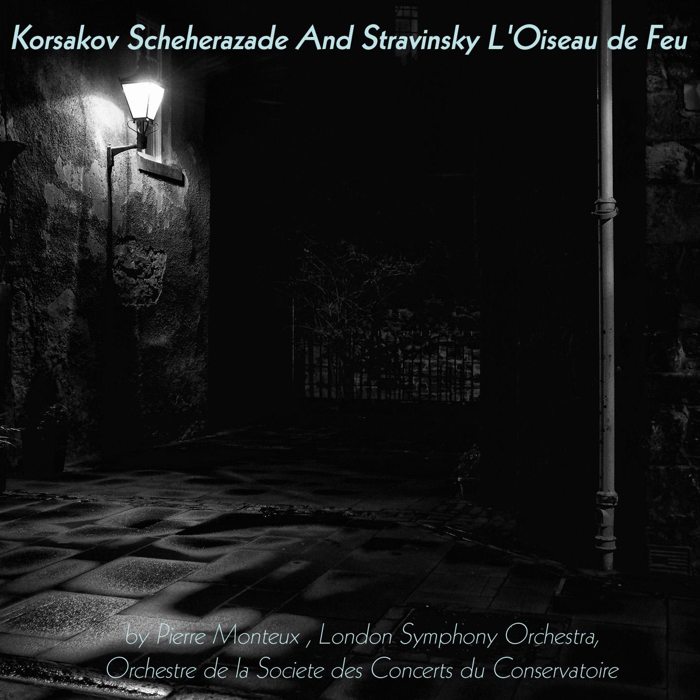 Постер альбома Korsakov: Scheherazade - Stravinsky: L'oiseau de feu