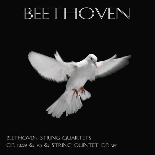 Постер альбома Beethoven: String quartets Op. 18, 59 & 95 & String quintet Op. 29